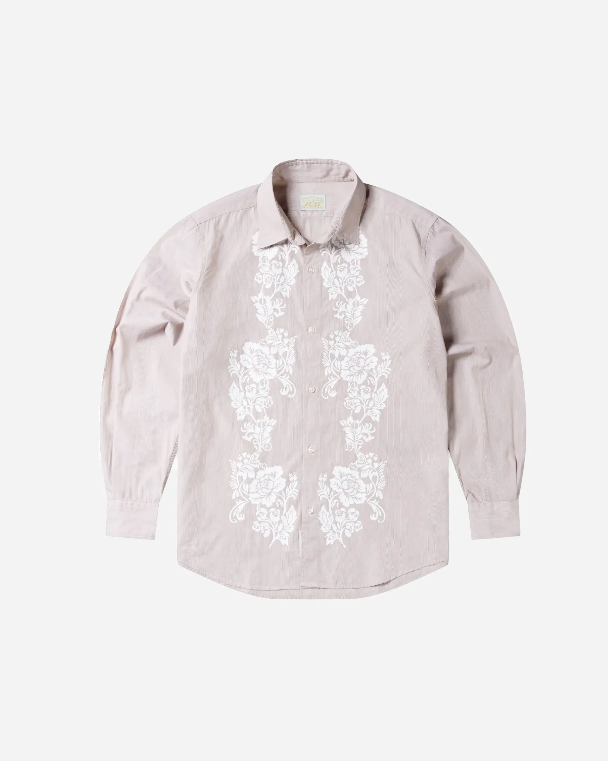Lace Overprinted Poplin Shirt sold by NAKED CPH
