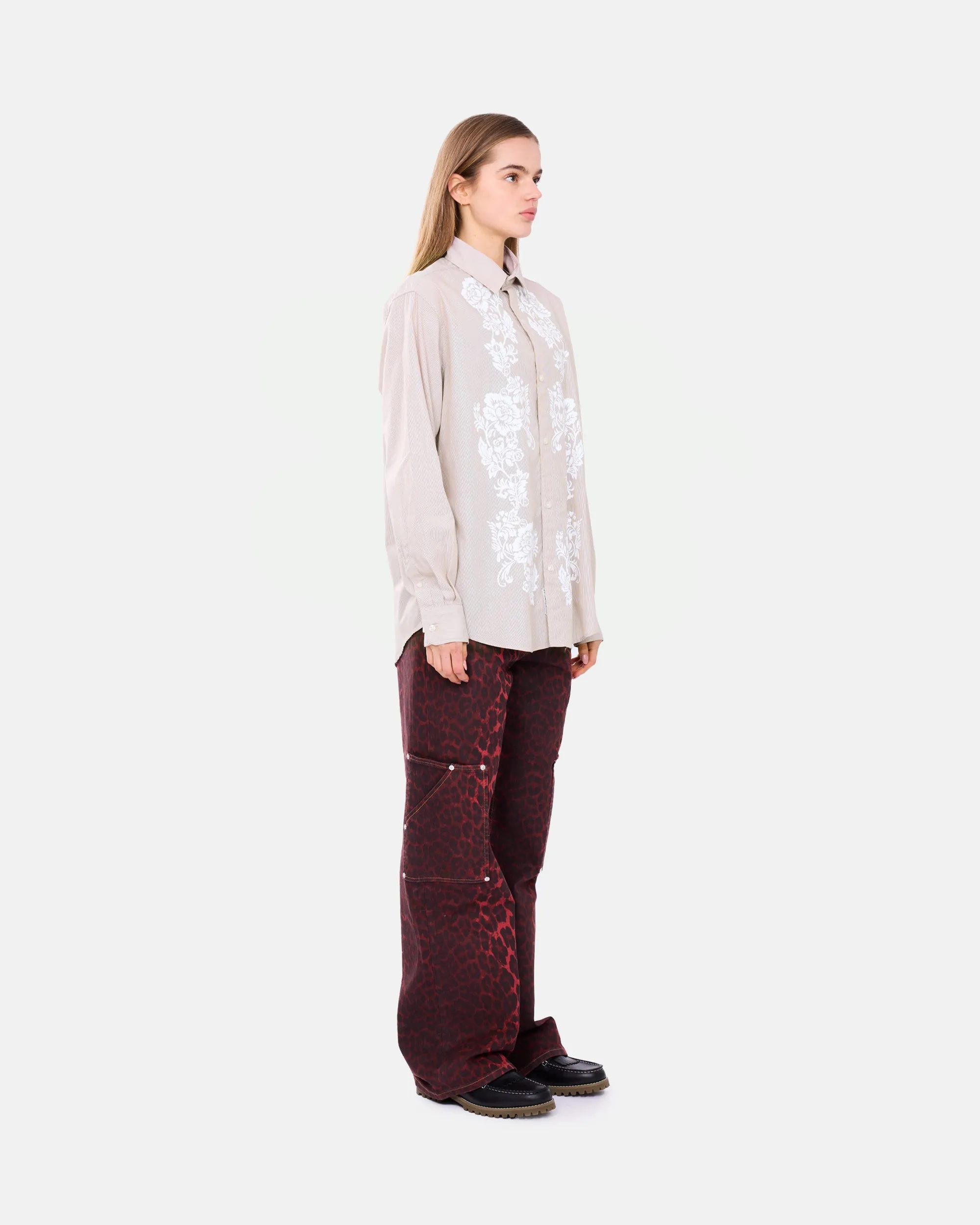 Lace Overprinted Poplin Shirt sold by NAKED CPH product image thumbnail 4