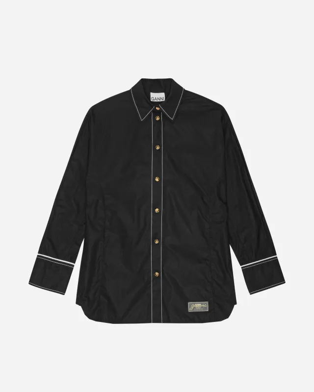 Cotton Poplin Raglan Shirt sold by NAKED CPH