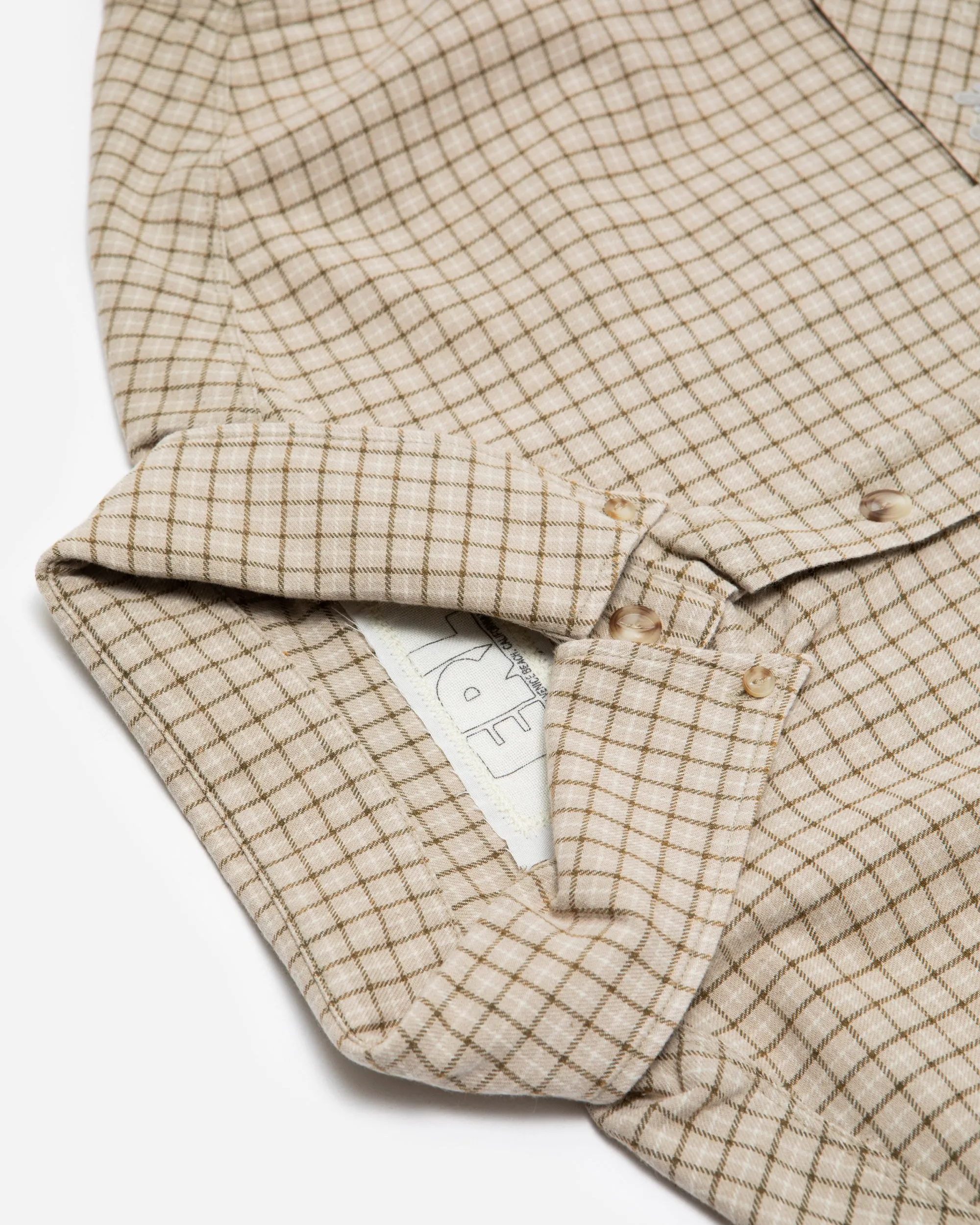 Unisex Plaid Short Sleeved Shirt sold by NAKED CPH product image thumbnail 2