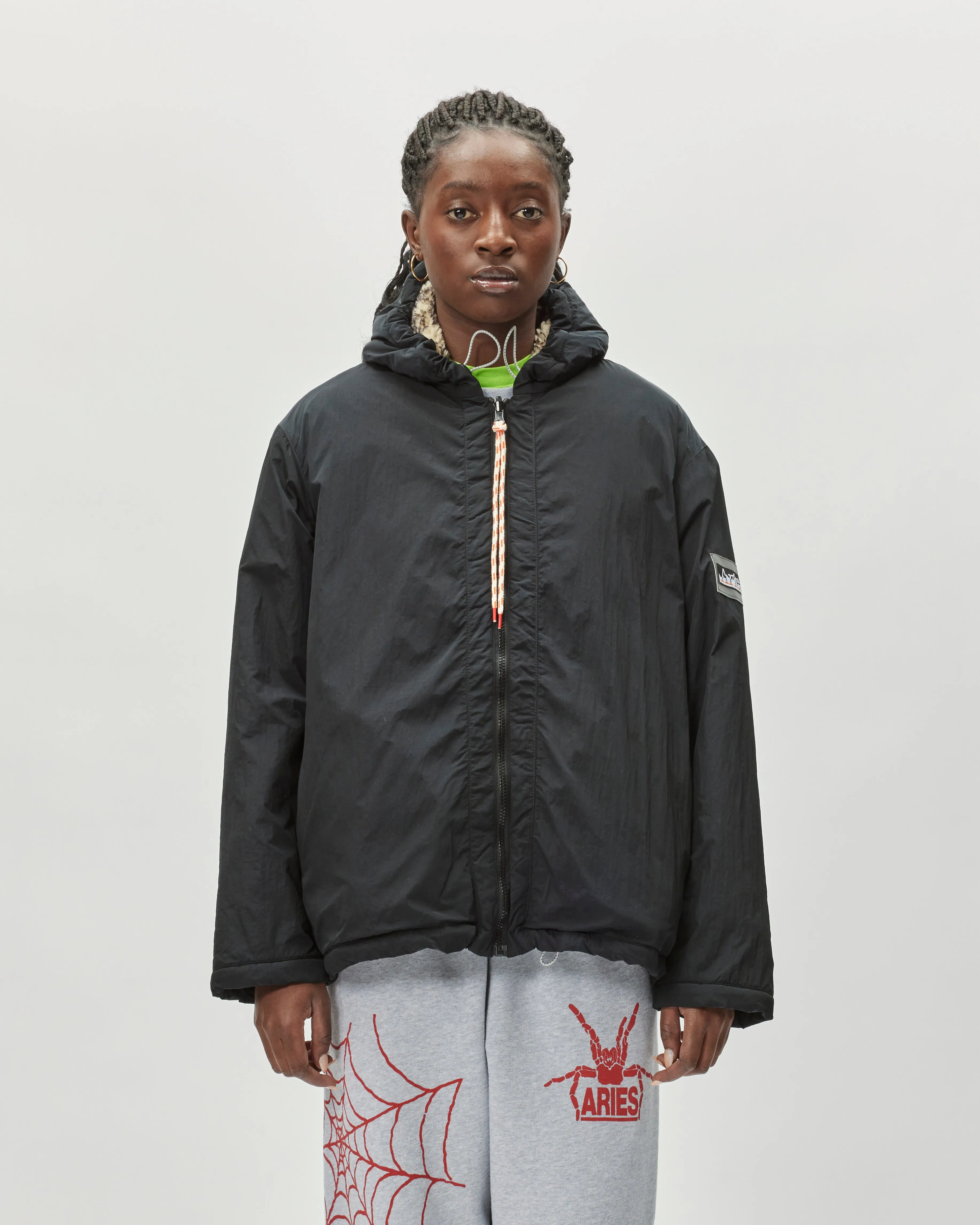 Reversible Nylon and Floral Fleece Parka sold by NAKED CPH product image thumbnail 2