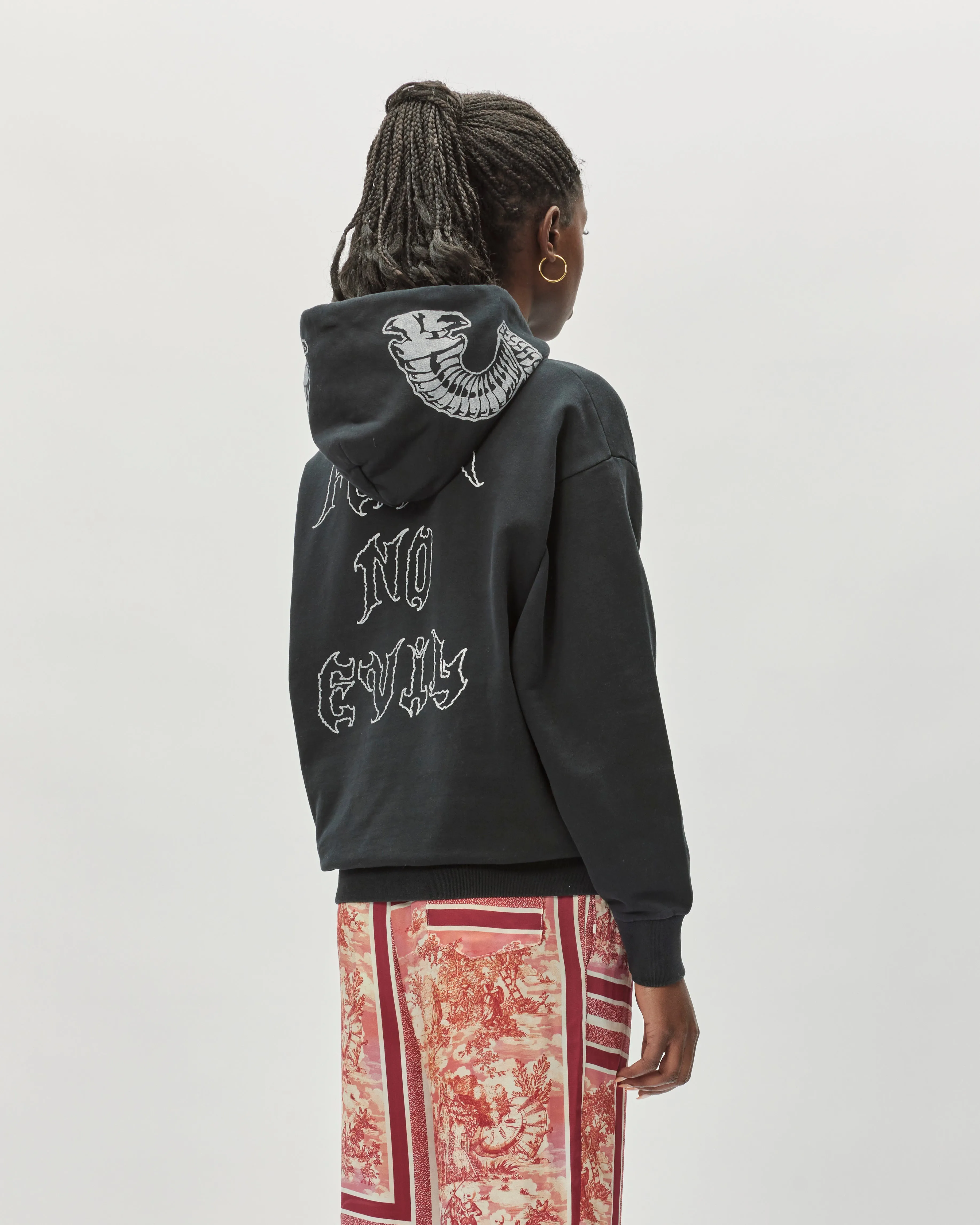 Fear No Evil Hoodie sold by NAKED CPH product image thumbnail 5