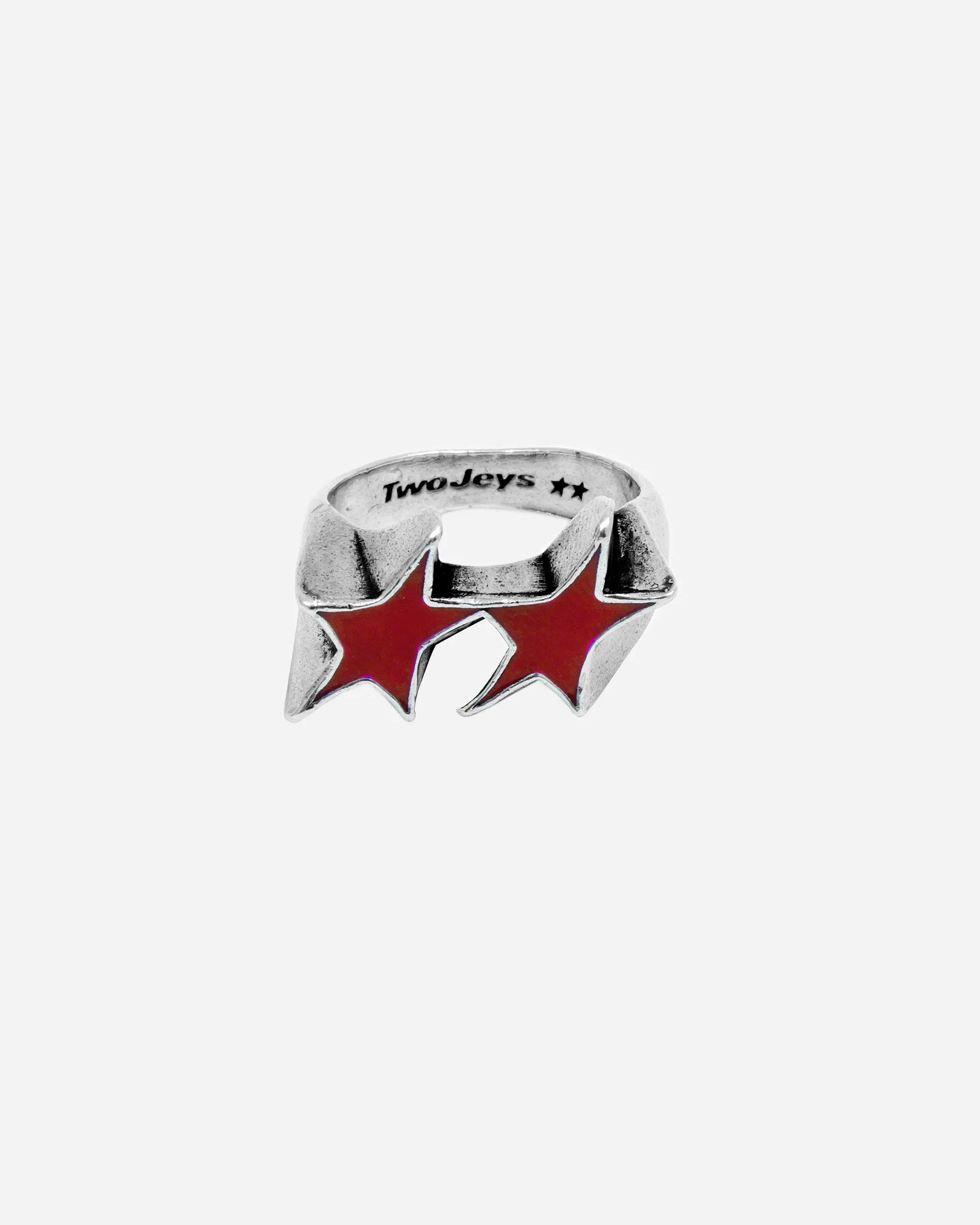 Icon Red Enameled Single Ring sold by NAKED CPH