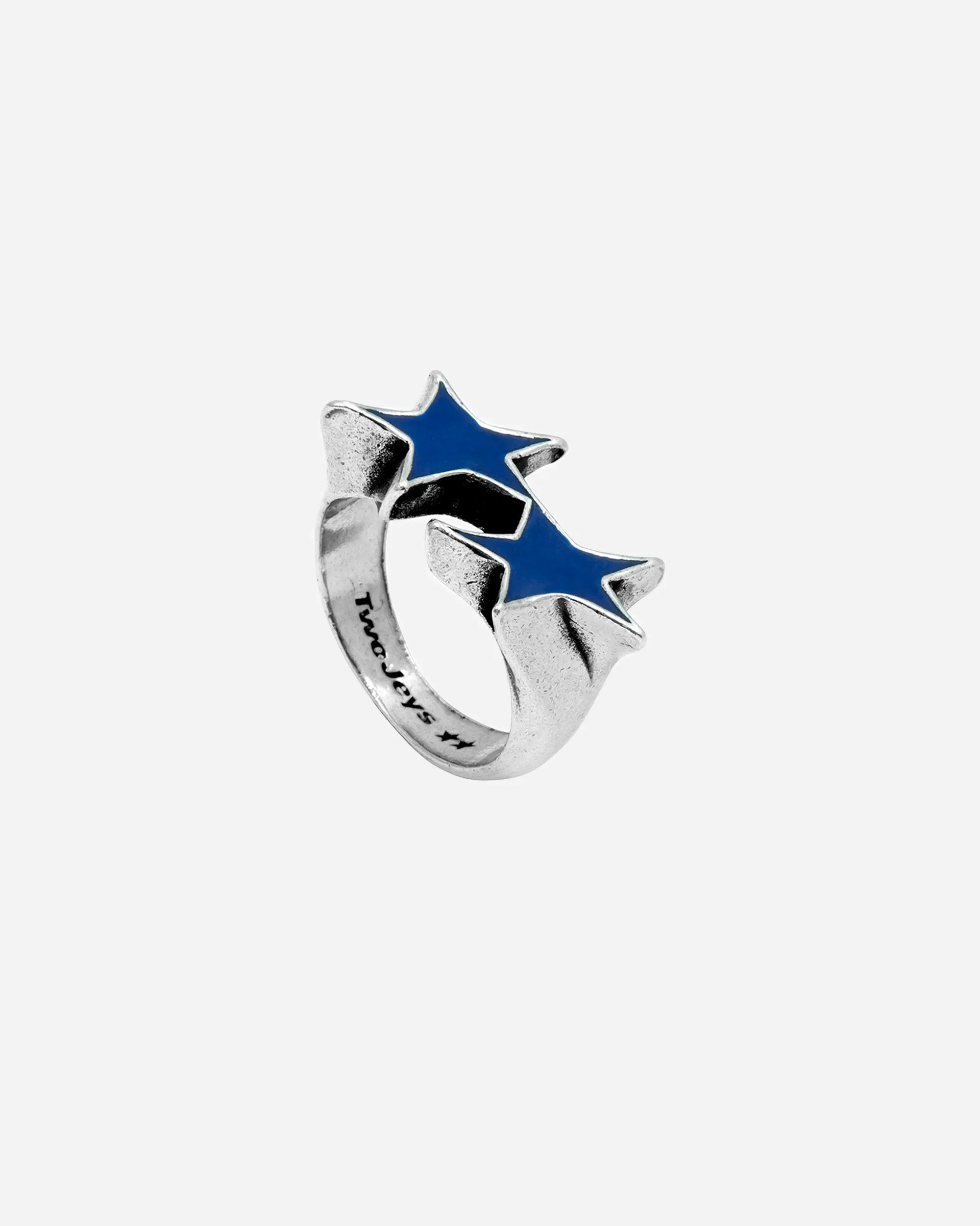 Icon Blue Enameled Single Ring sold by NAKED CPH product image thumbnail 2