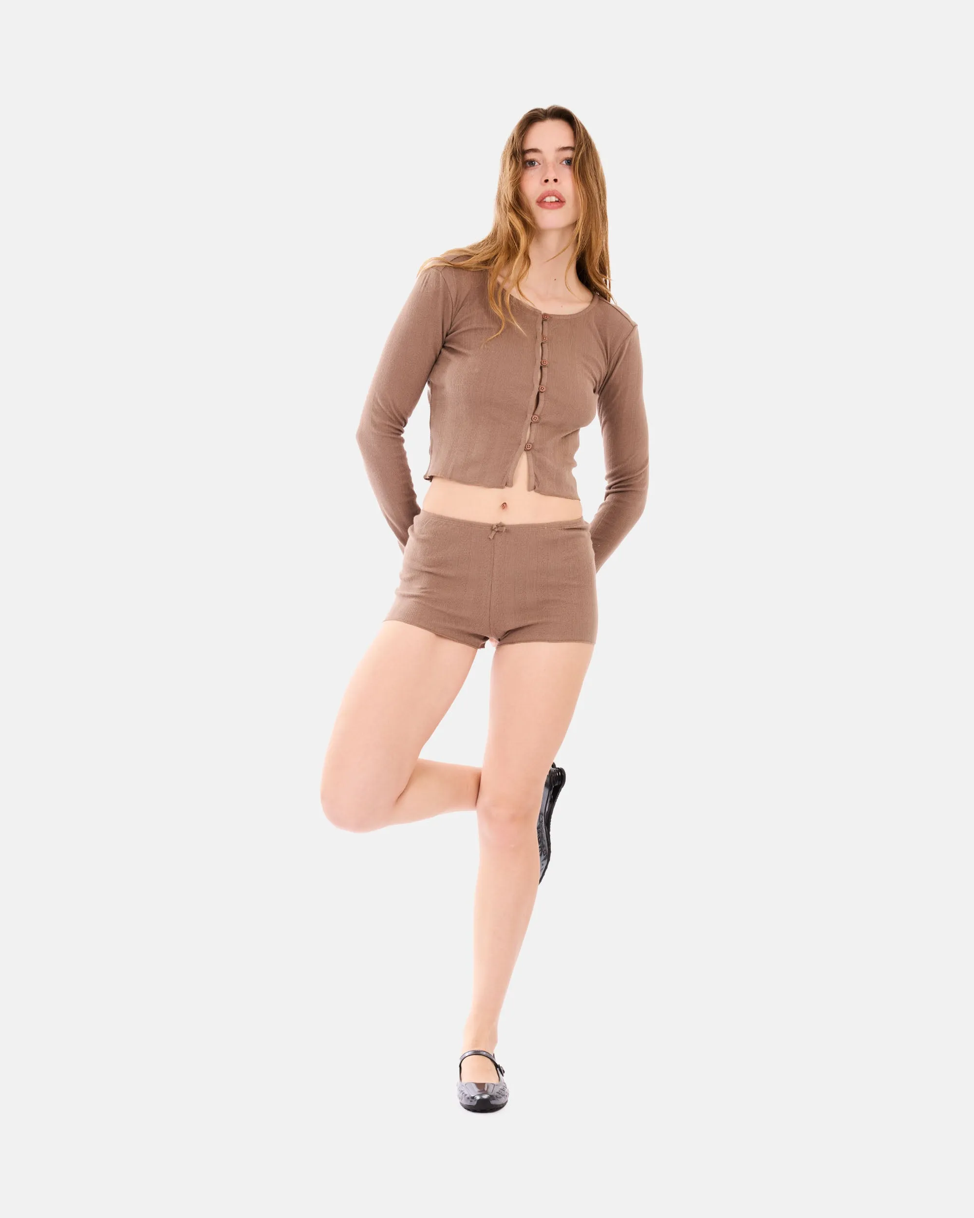 Pointelle Cardigan sold by NAKED CPH product image thumbnail 5