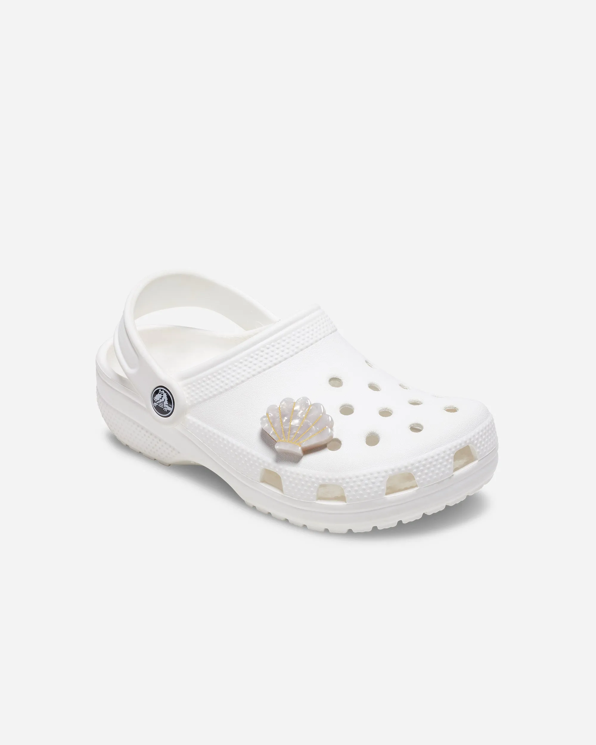 Jibbitz White and Gold Seashell sold by NAKED CPH product image thumbnail 2