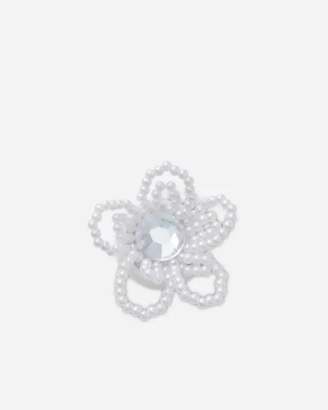Jibbitz Beaded Pearl Flower made by NAKED CPH