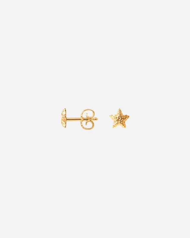 Sparkly Star Stud Earrings made by NAKED CPH