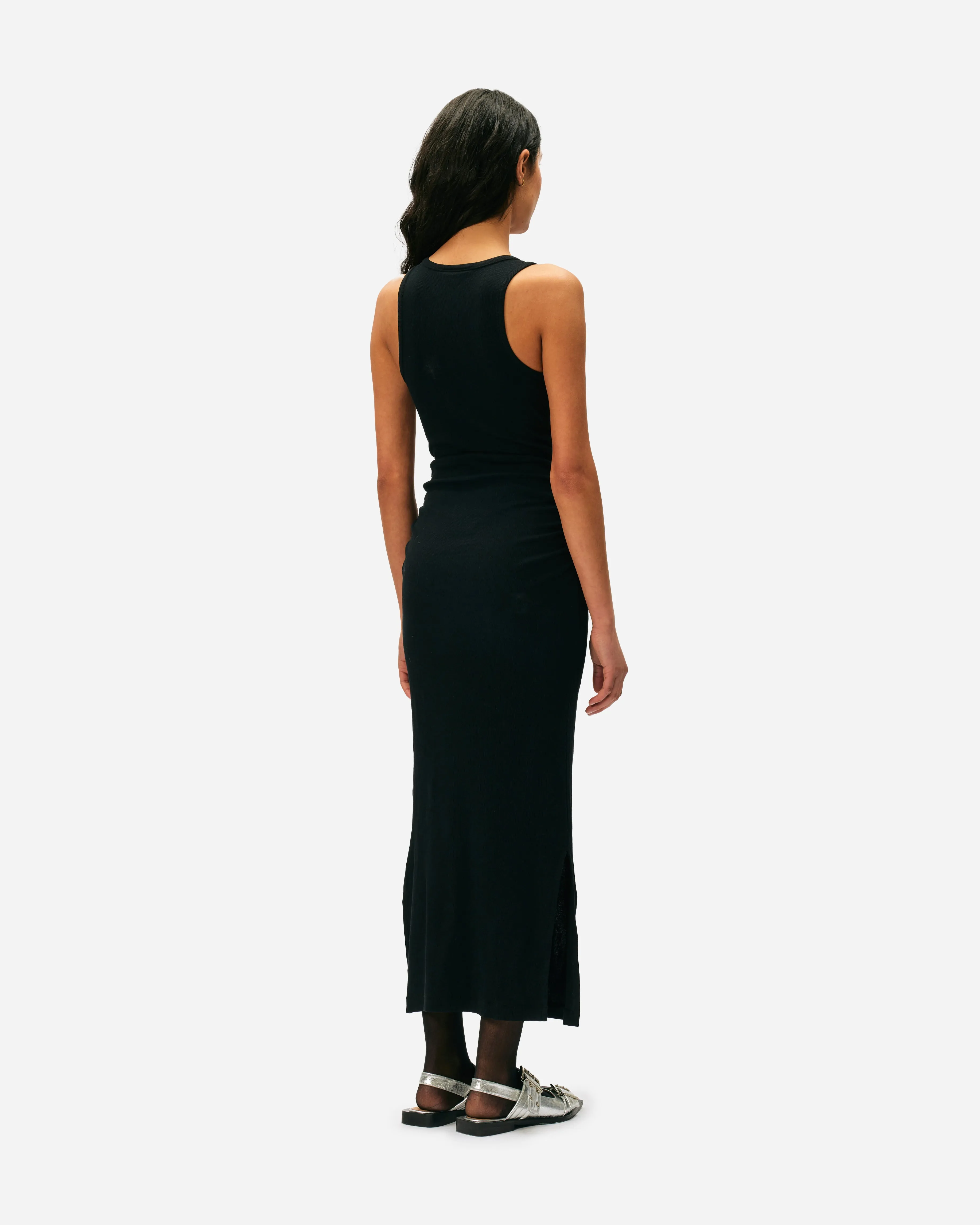 Soft Cotton Rib Tank Top Long Dress sold by NAKED CPH product image thumbnail 5