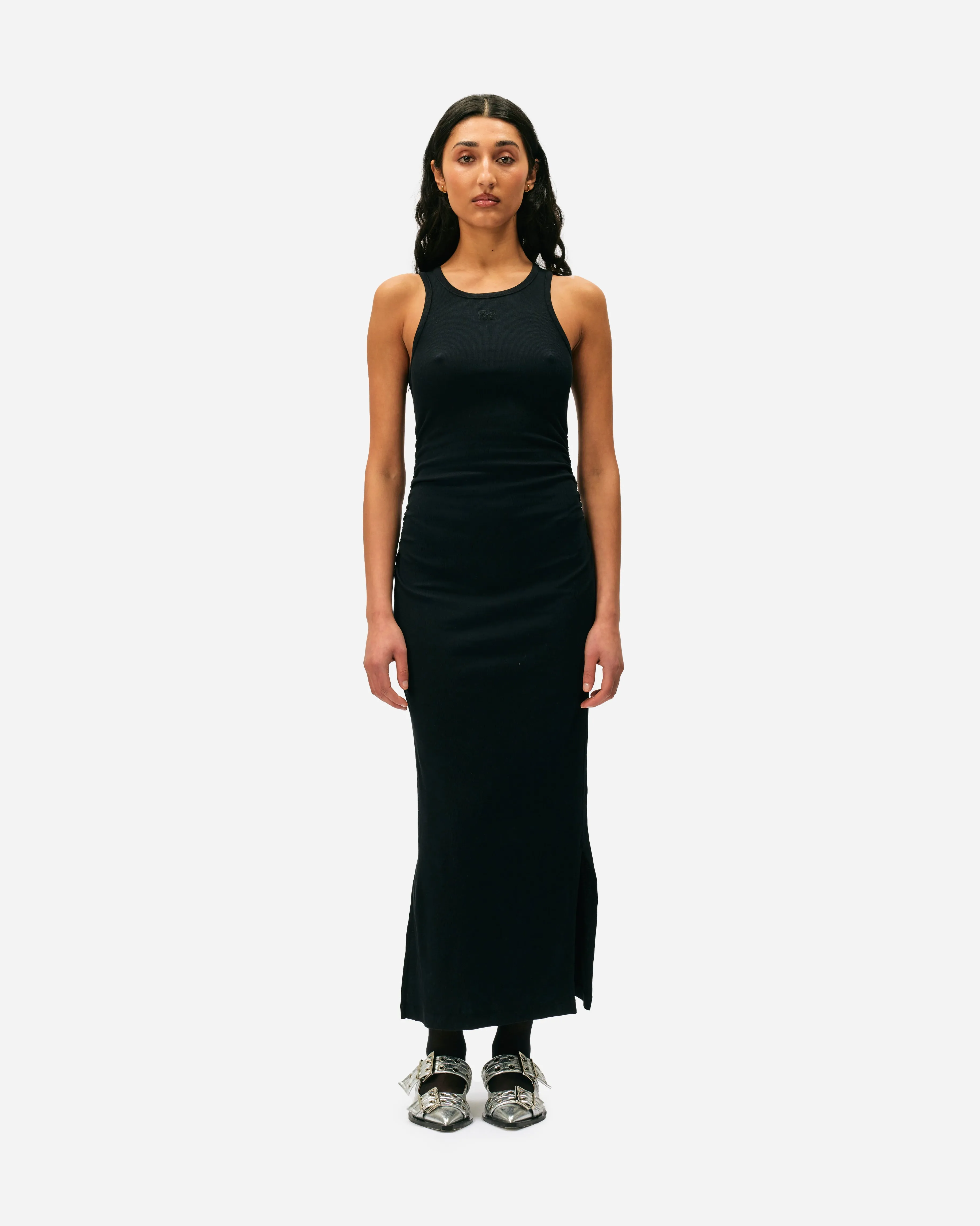 Soft Cotton Rib Tank Top Long Dress sold by NAKED CPH product image thumbnail 2