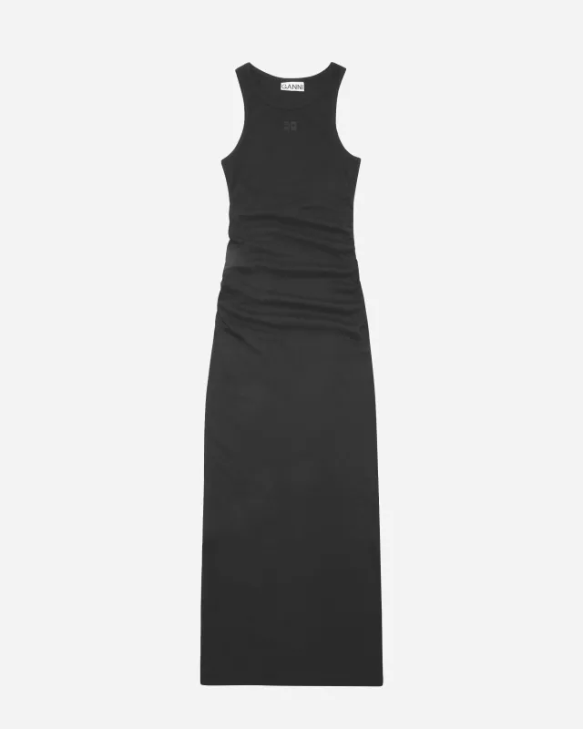 Soft Cotton Rib Tank Top Long Dress made by NAKED CPH