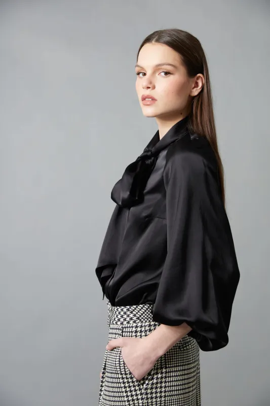 Soft Pussybow Blouse sold by Hope for Flowers