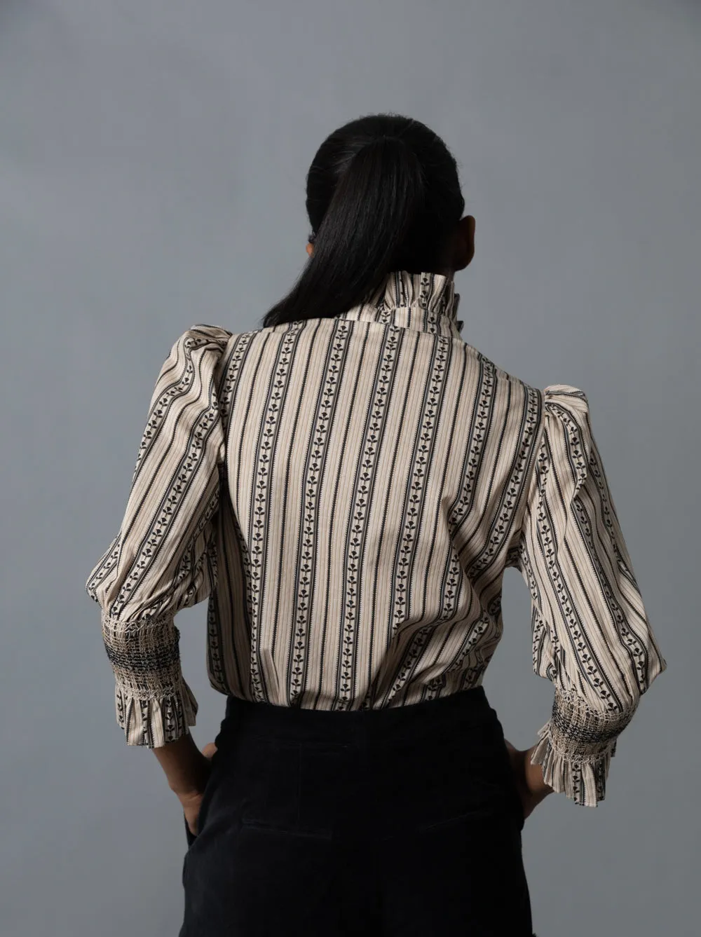 Frilled Button Down sold by Hope for Flowers product image thumbnail 2