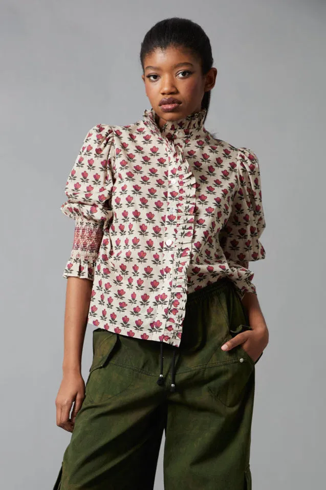 Frilled Button Down sold by Hope for Flowers