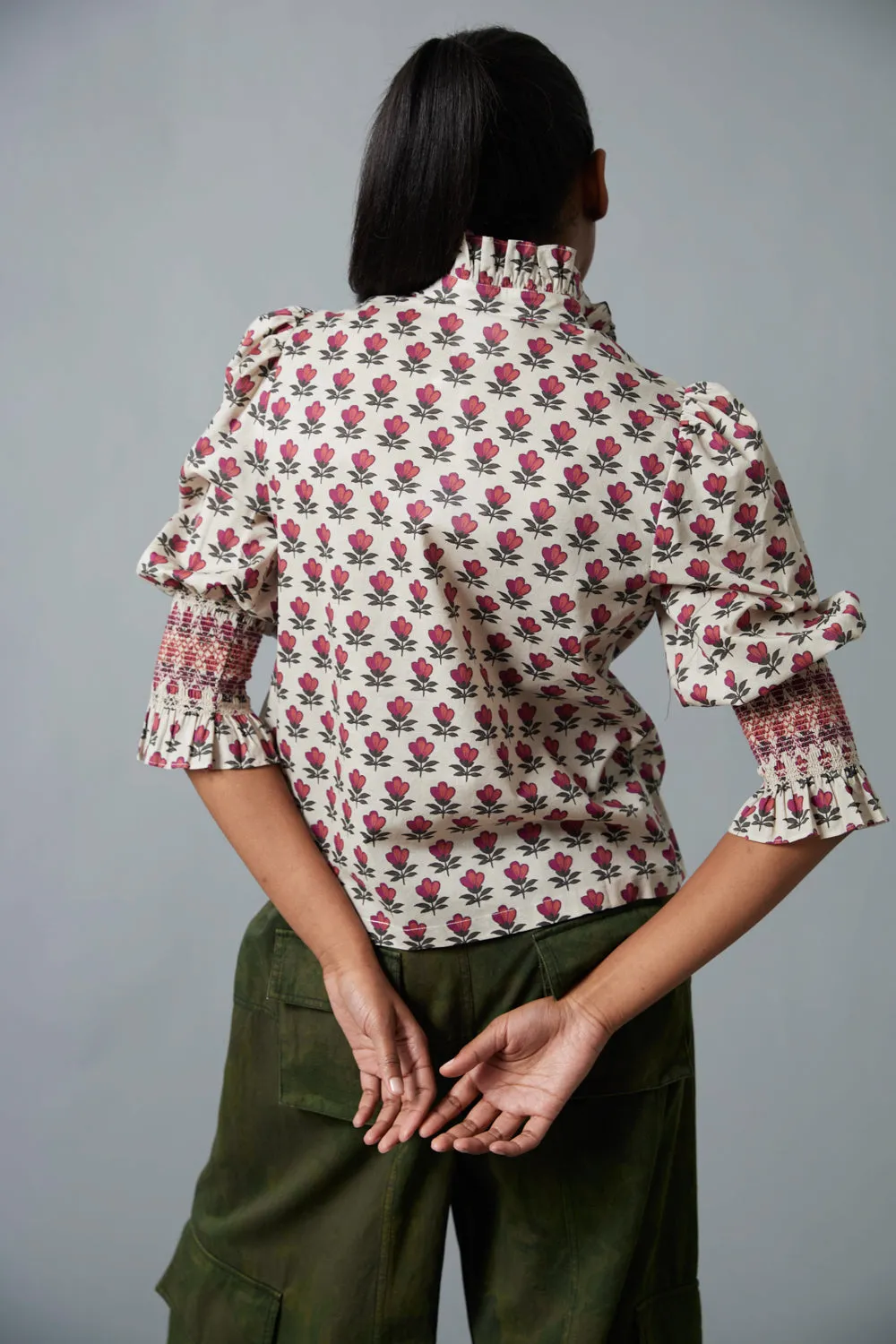 Frilled Button Down sold by Hope for Flowers product image thumbnail 2