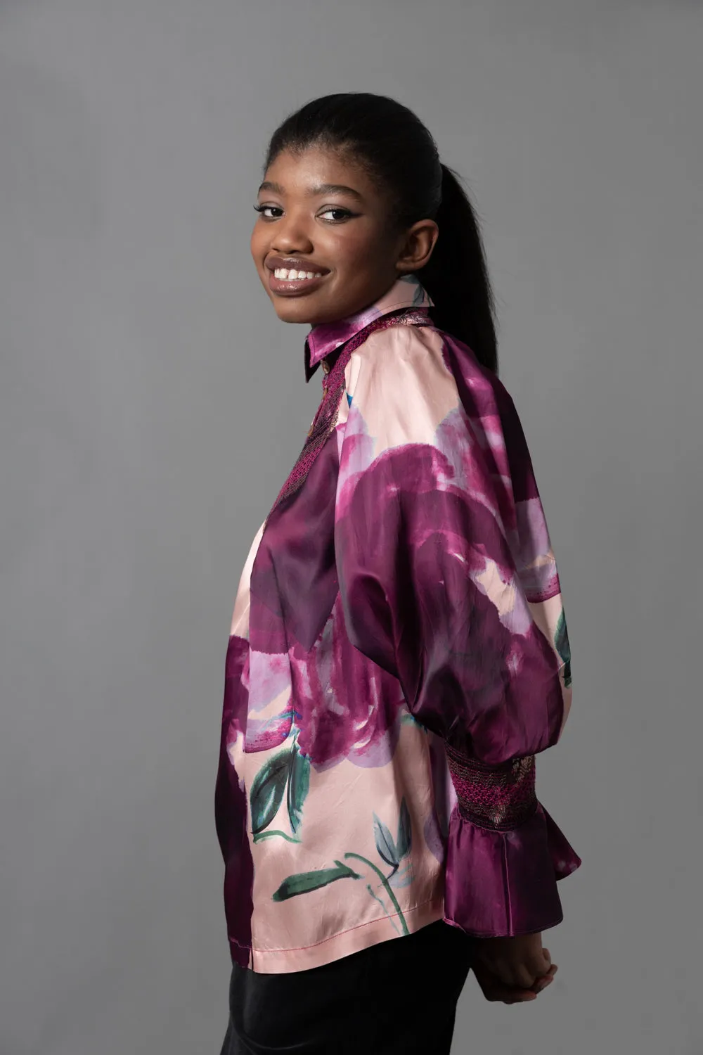 Soft Smocked Shirt sold by Hope for Flowers product image thumbnail 2