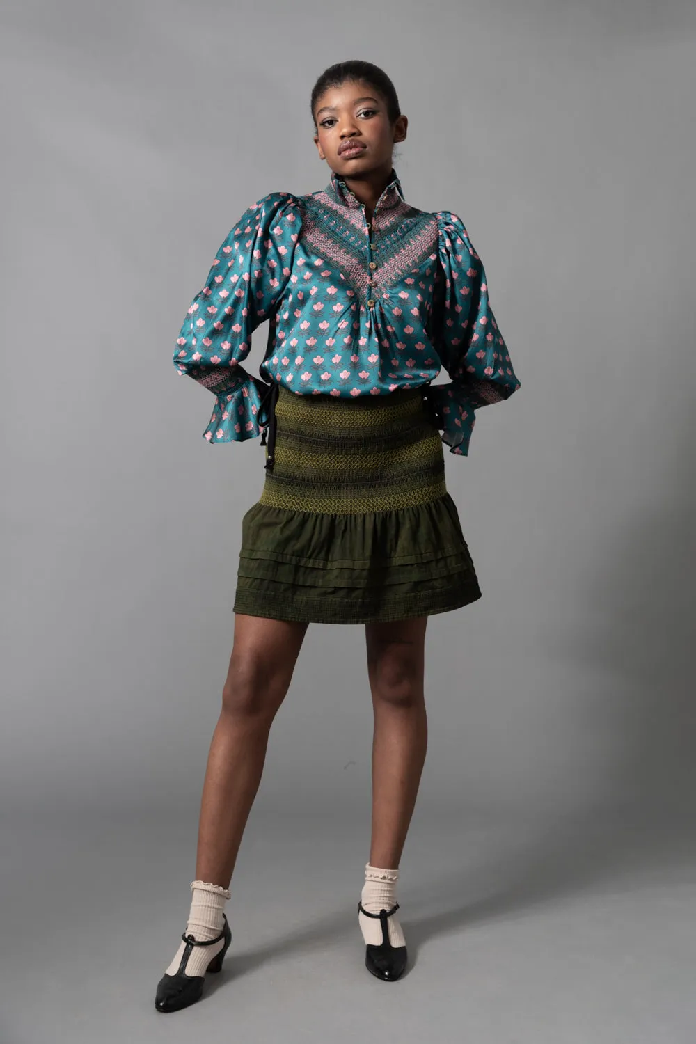 Soft Smocked Shirt sold by Hope for Flowers