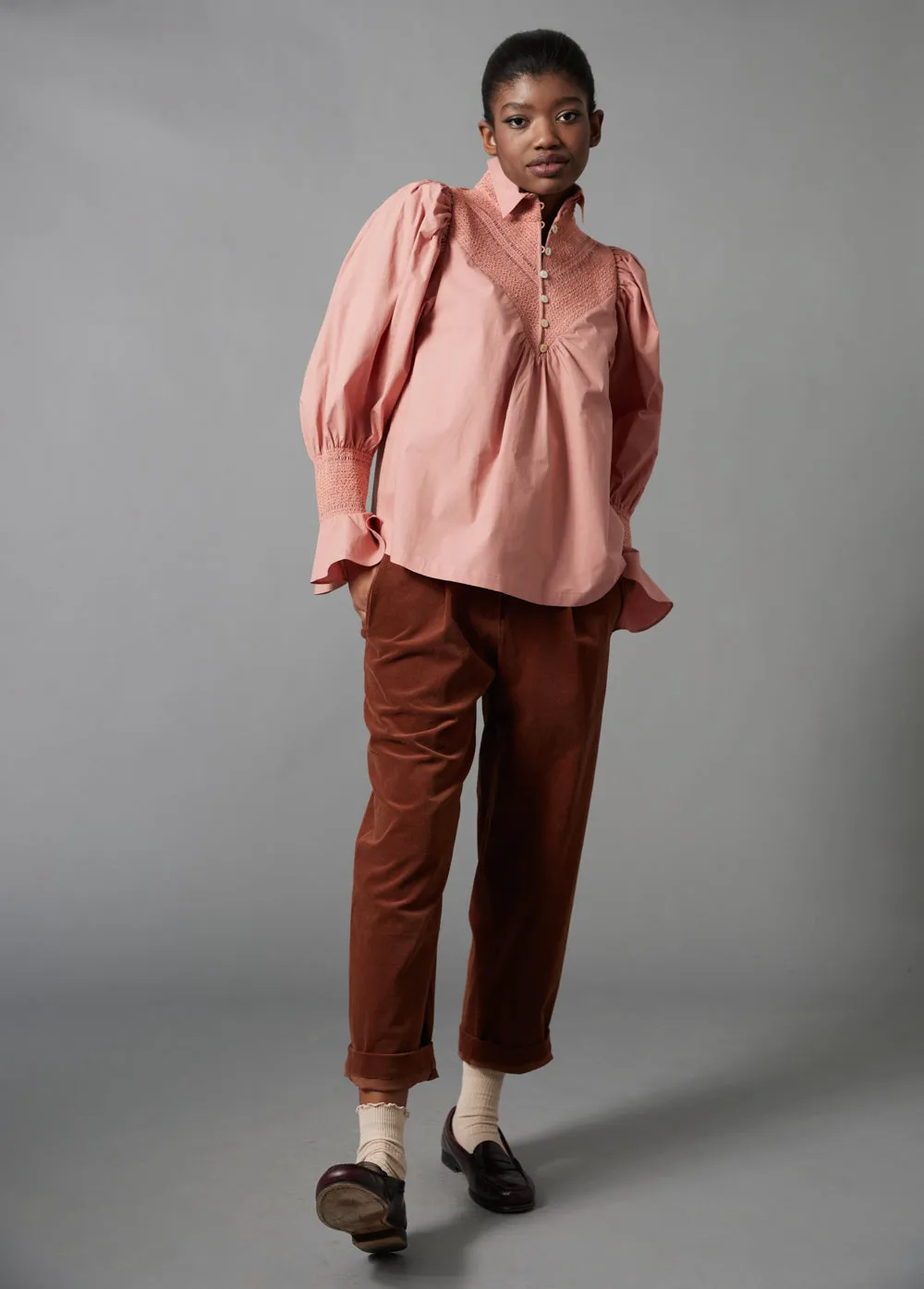 Soft Smocked Shirt sold by Hope for Flowers