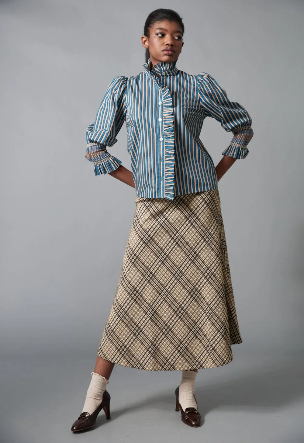 Frilled Button Down sold by Hope for Flowers