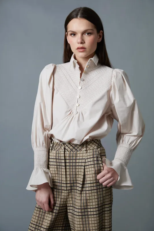 Soft Smocked Shirt sold by Hope for Flowers