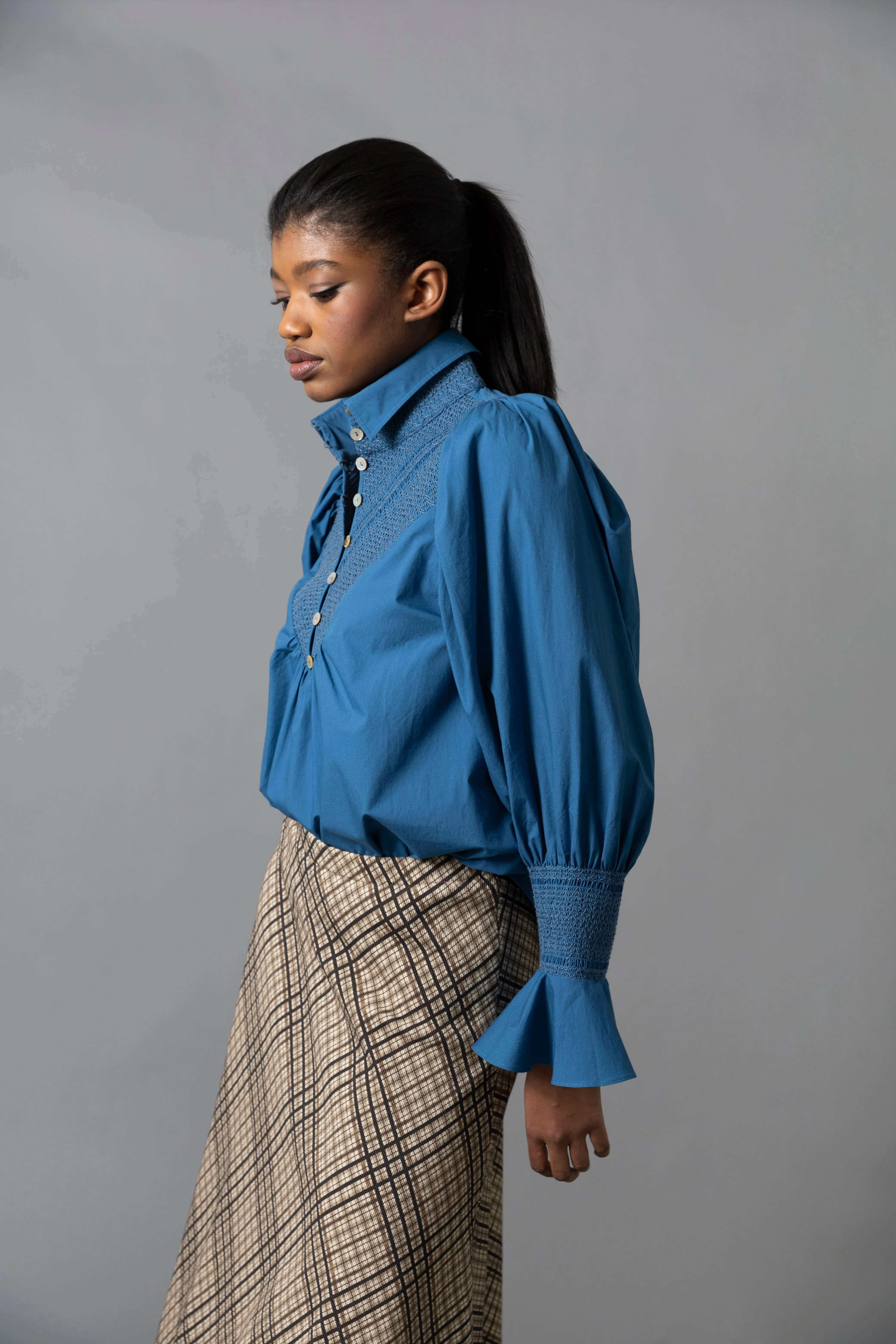 Soft Smocked Shirt sold by Hope for Flowers product image thumbnail 2