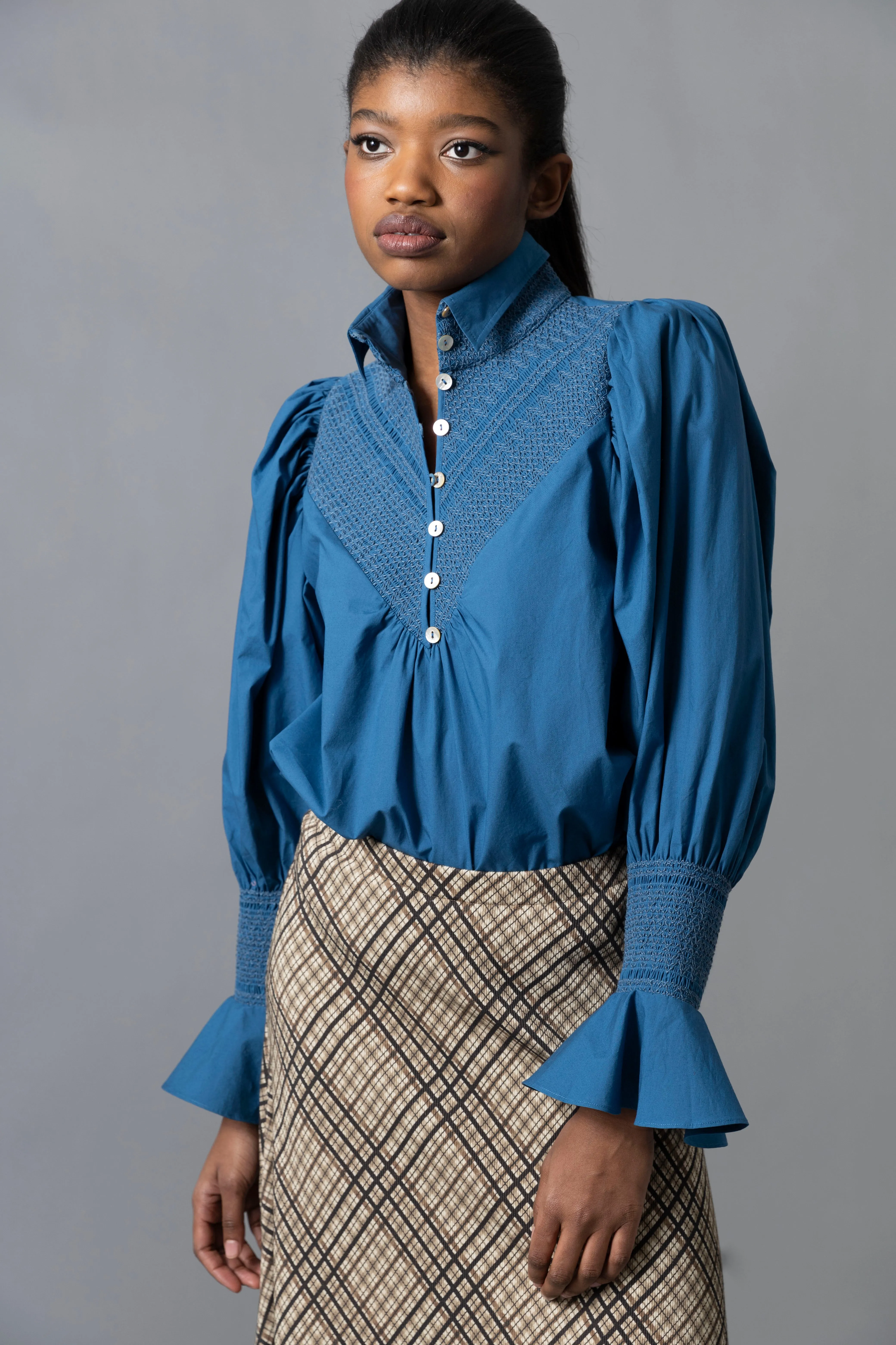 Soft Smocked Shirt sold by Hope for Flowers