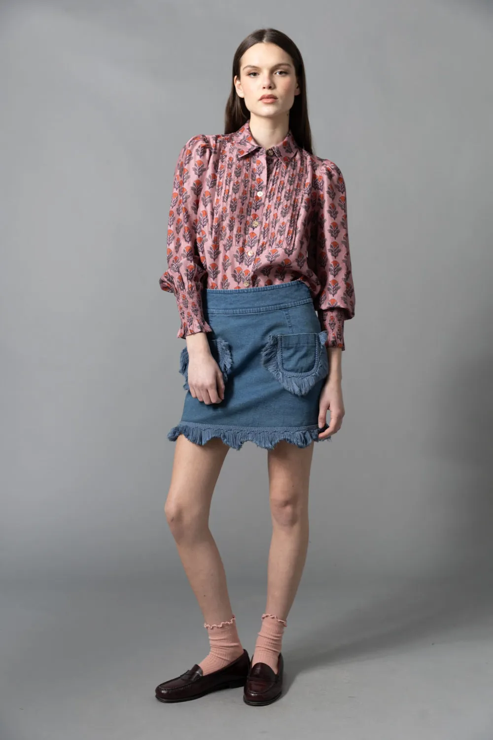 Pintucked Shirt sold by Hope for Flowers product image thumbnail 3