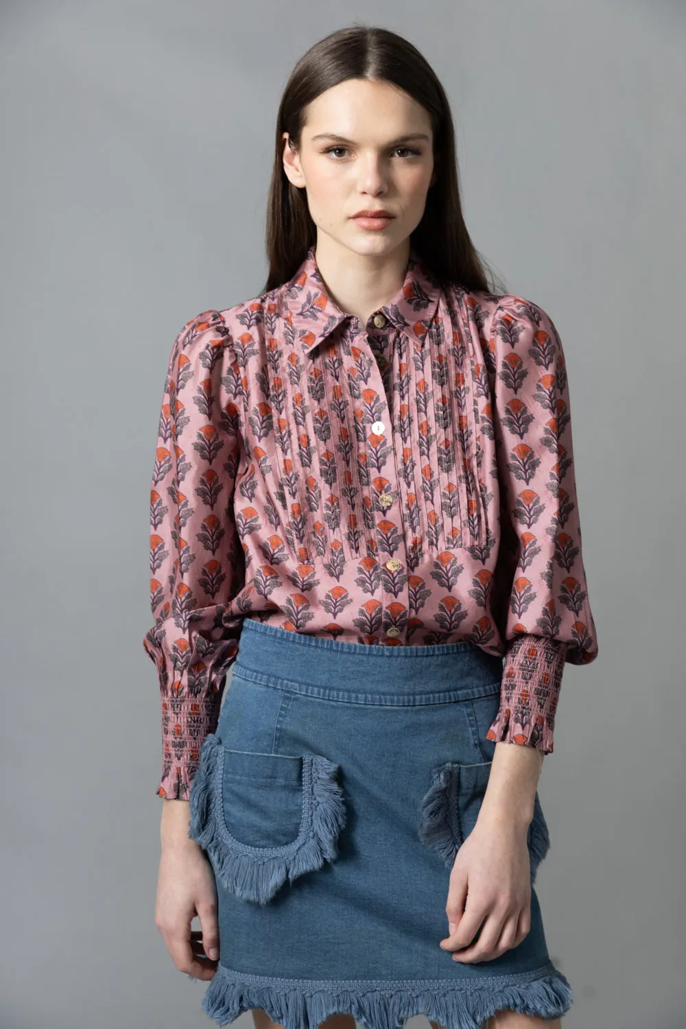 Pintucked Shirt sold by Hope for Flowers