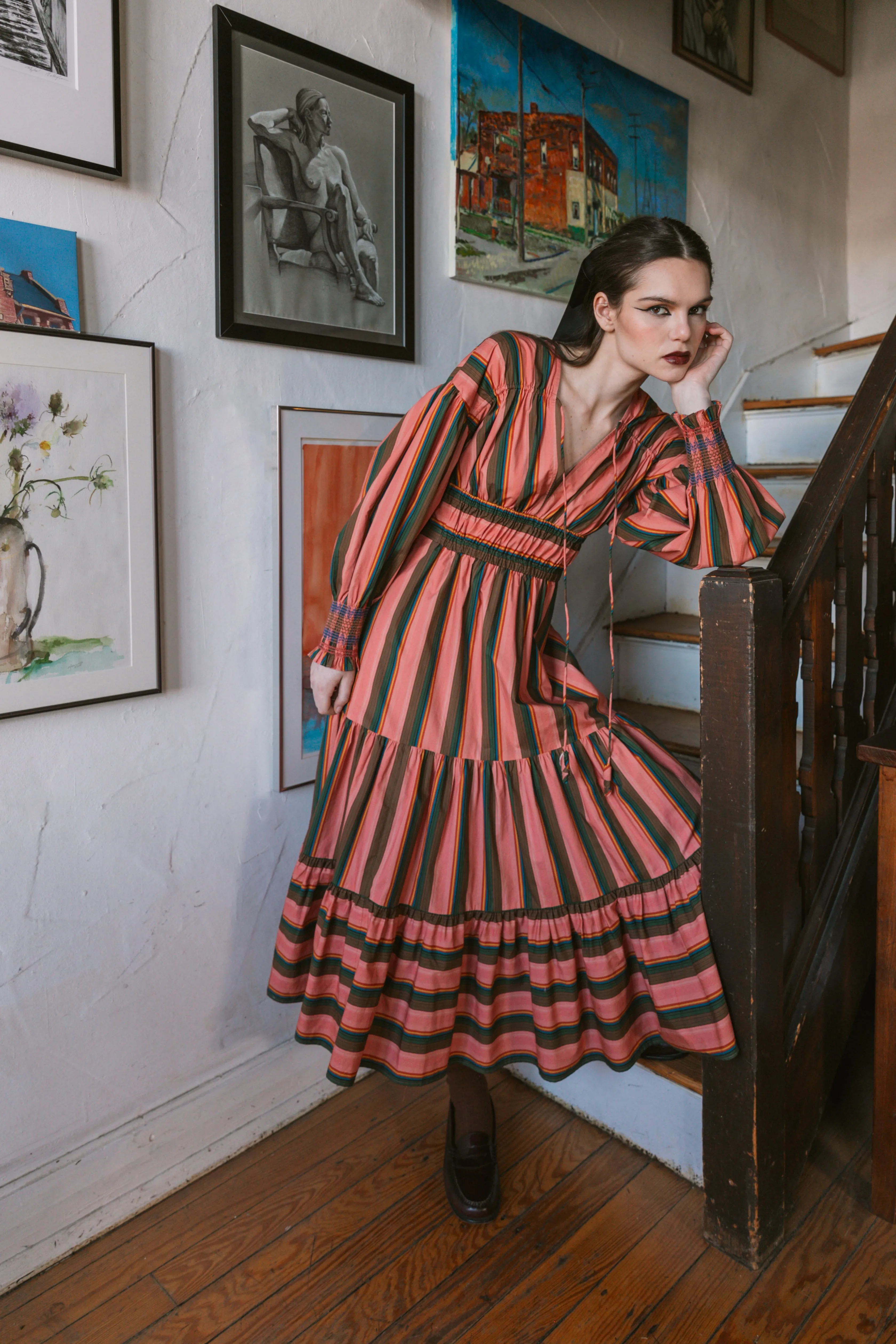 Tiered Peasant Dress sold by Hope for Flowers product image thumbnail 2