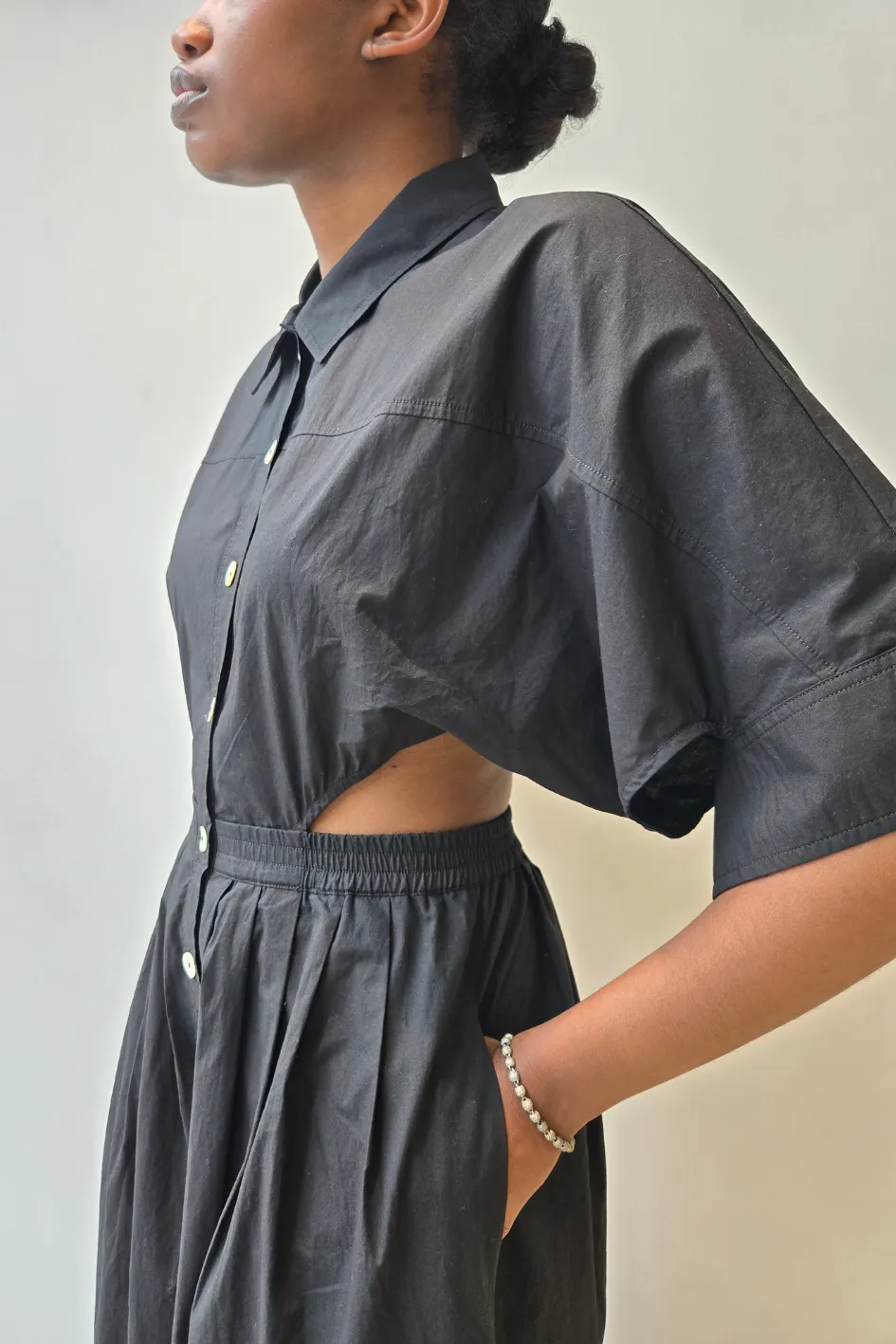 Shirtwaist Jumpsuit sold by Hope for Flowers product image thumbnail 2