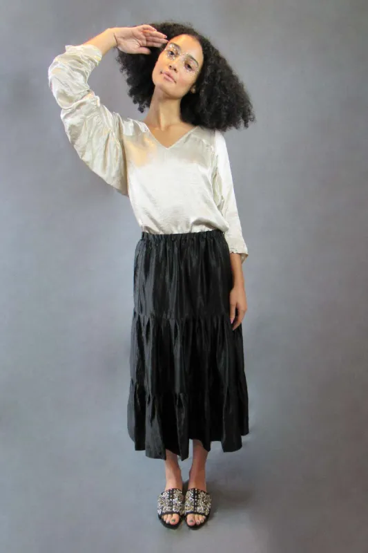 Platinum Shirred Sleeve Tee sold by Hope for Flowers