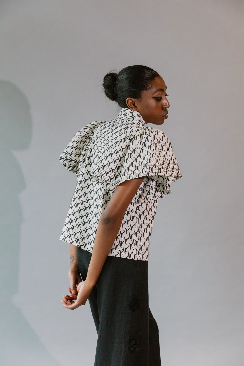 Statement Sleeve Shirt sold by Hope for Flowers product image thumbnail 2