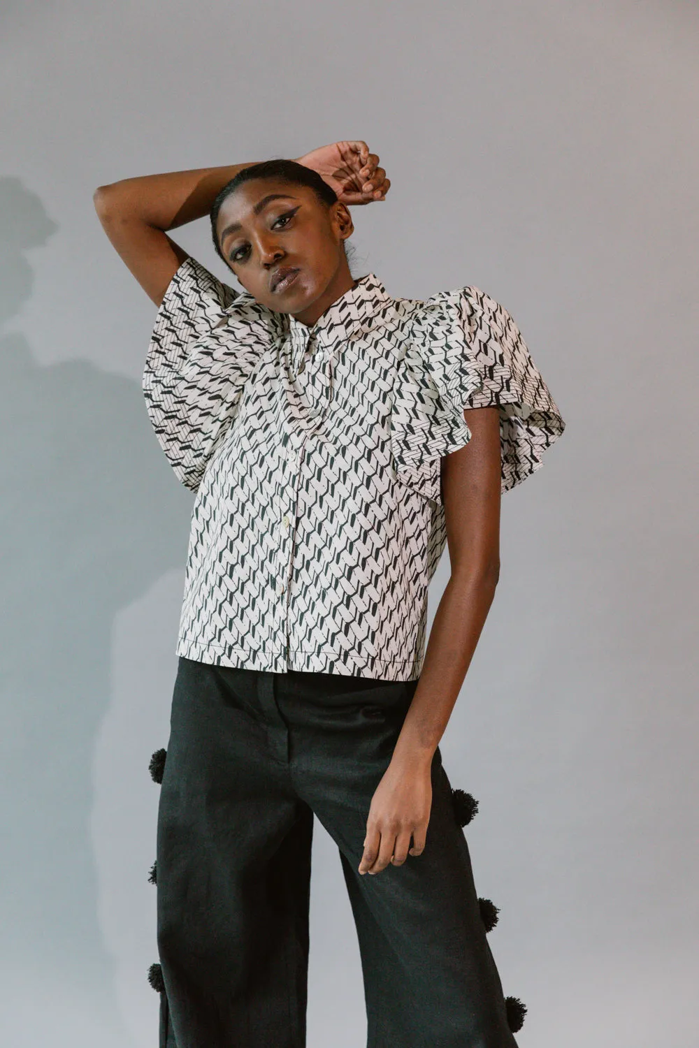 Statement Sleeve Shirt sold by Hope for Flowers