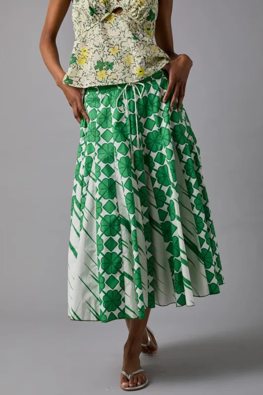 Patchwork Godet Skirt sold by Hope for Flowers