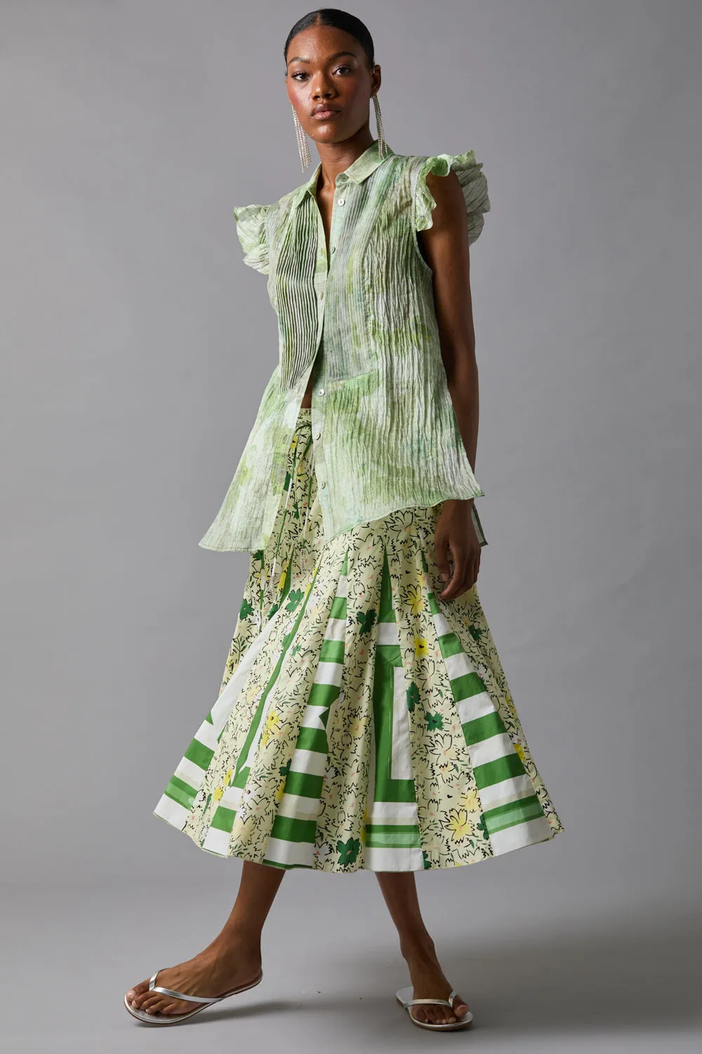 Deconstructed Tux Shirt sold by Hope for Flowers product image thumbnail 2