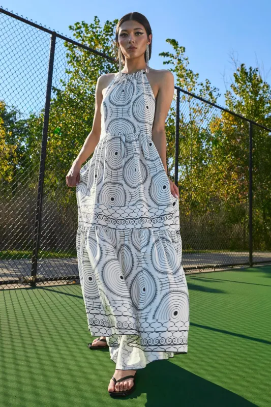 High/Low Halter Maxi Dress sold by Hope for Flowers