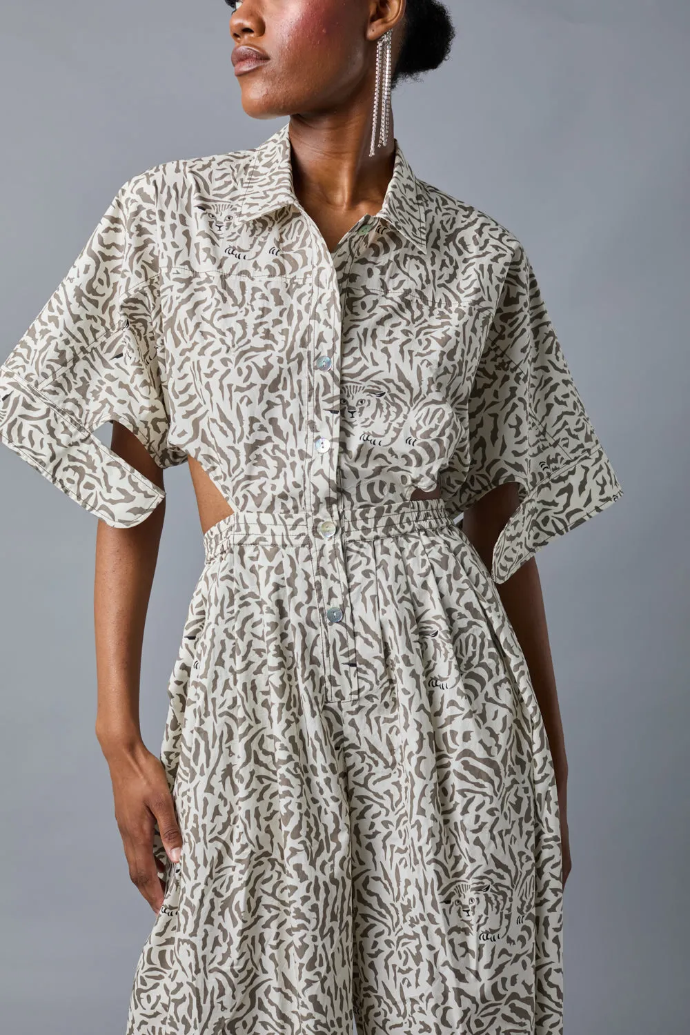 Shirtwaist Jumpsuit sold by Hope for Flowers product image thumbnail 2