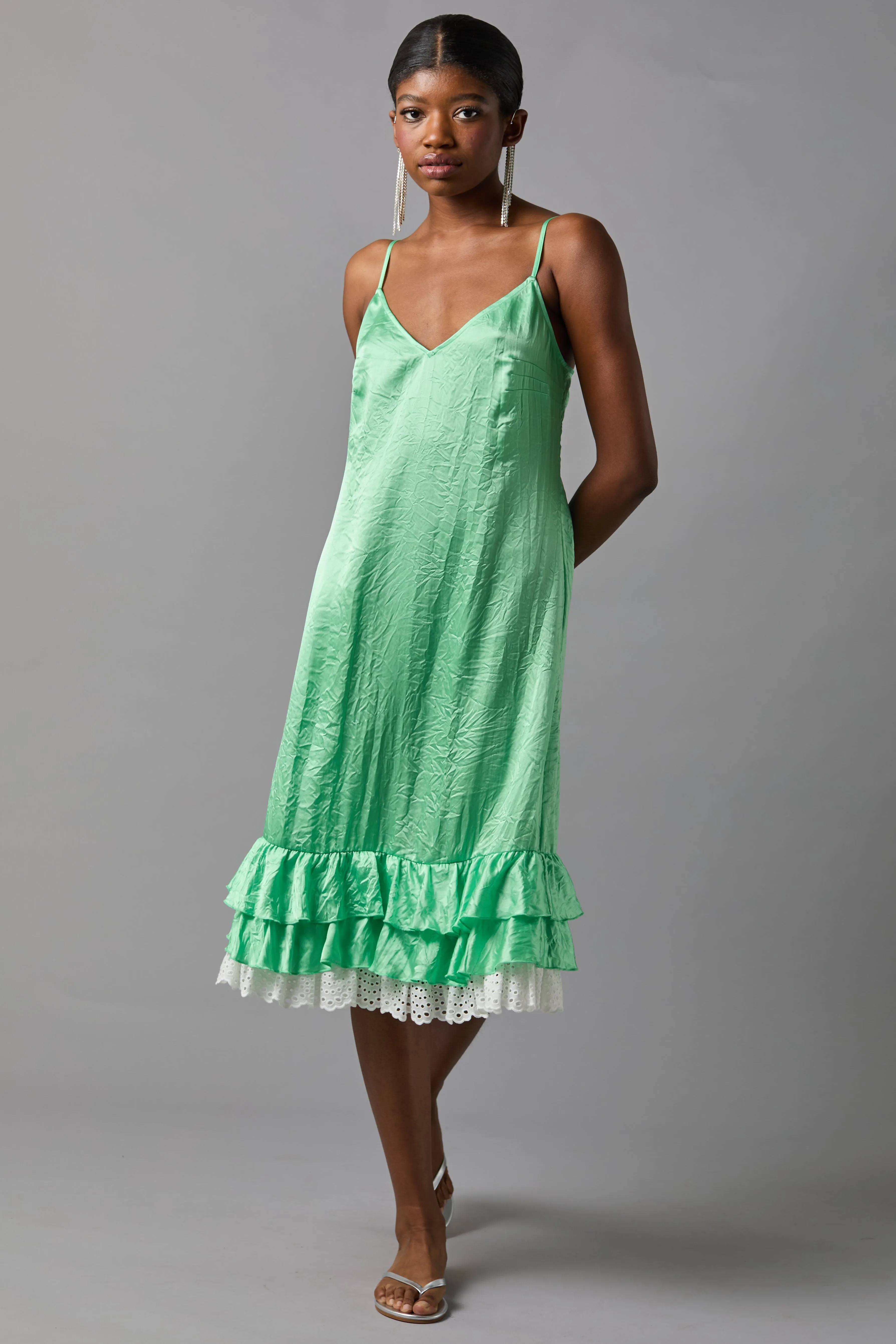 Scallop Flounces Slip sold by Hope for Flowers