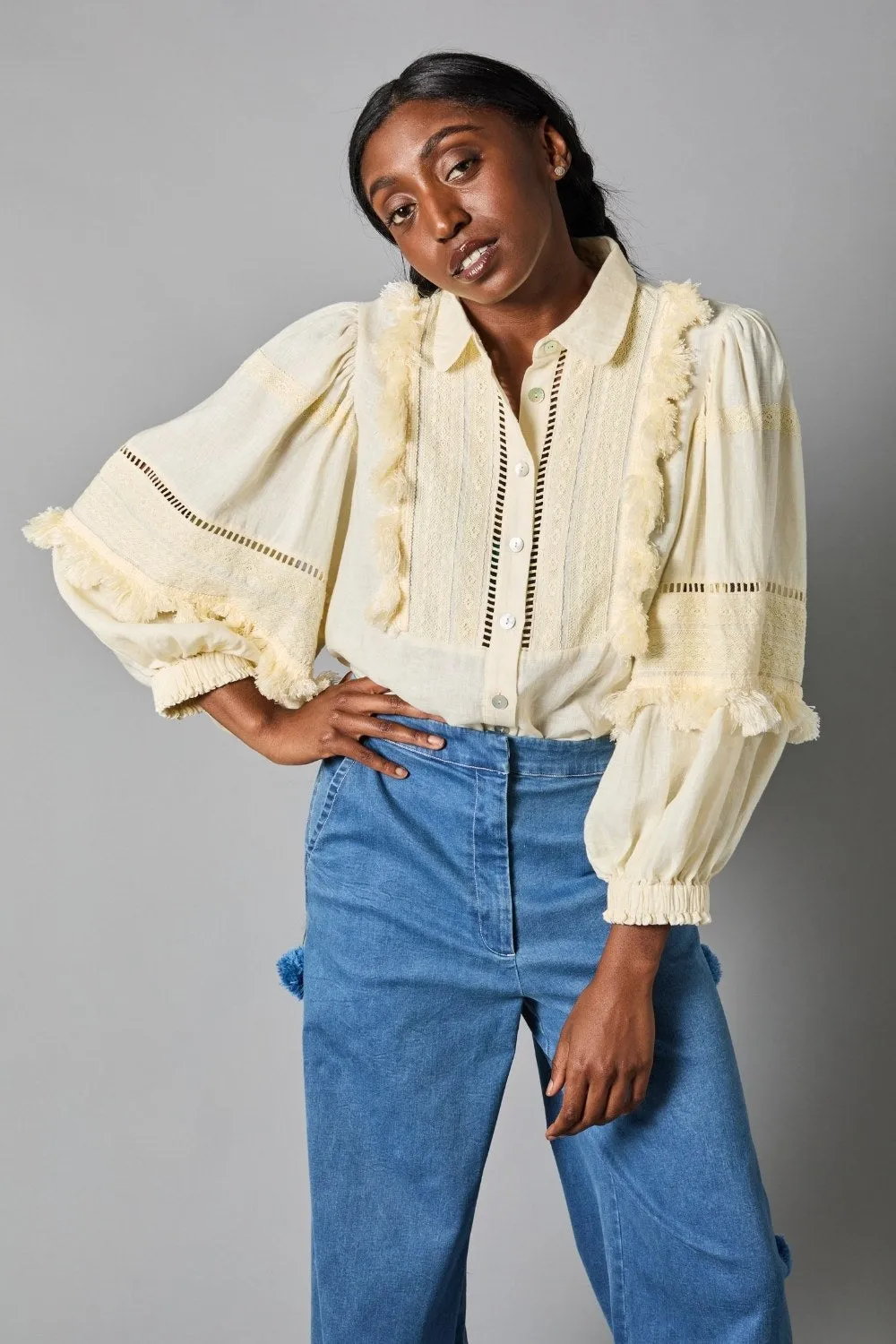 Bibbed Shirt sold by Hope for Flowers