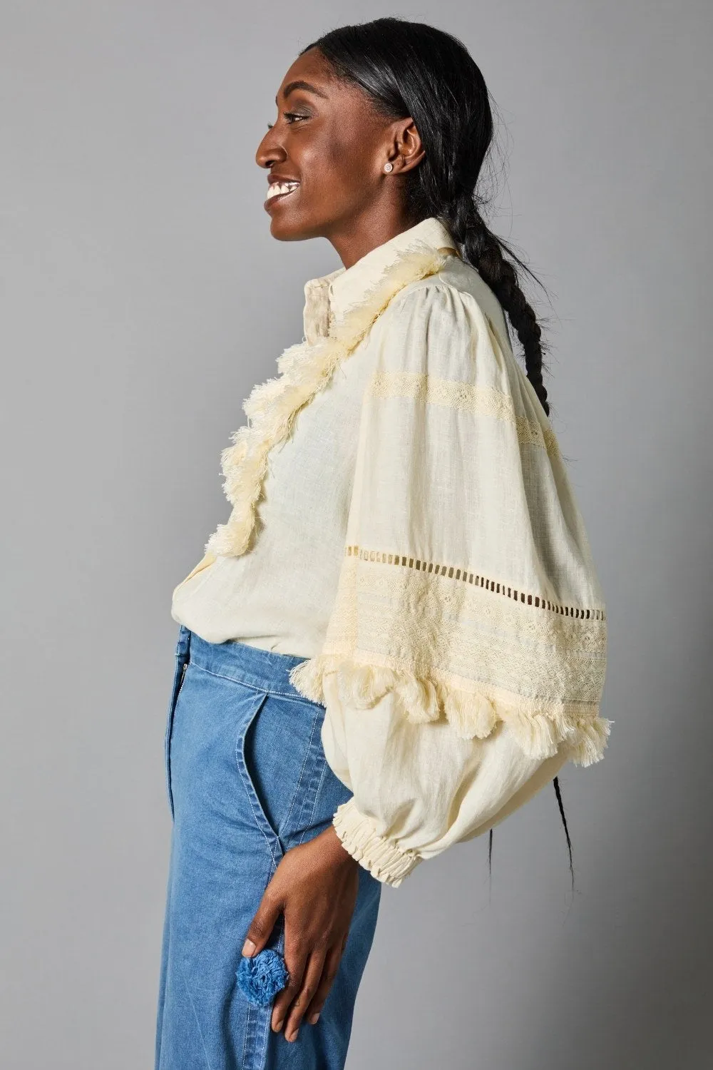 Bibbed Shirt sold by Hope for Flowers product image thumbnail 2