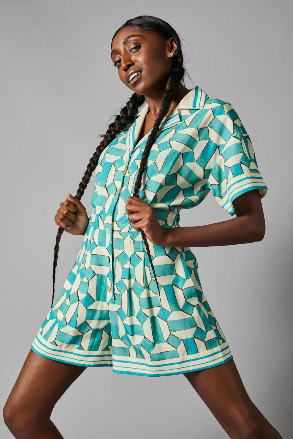 Shirtwaist Romper sold by Hope for Flowers