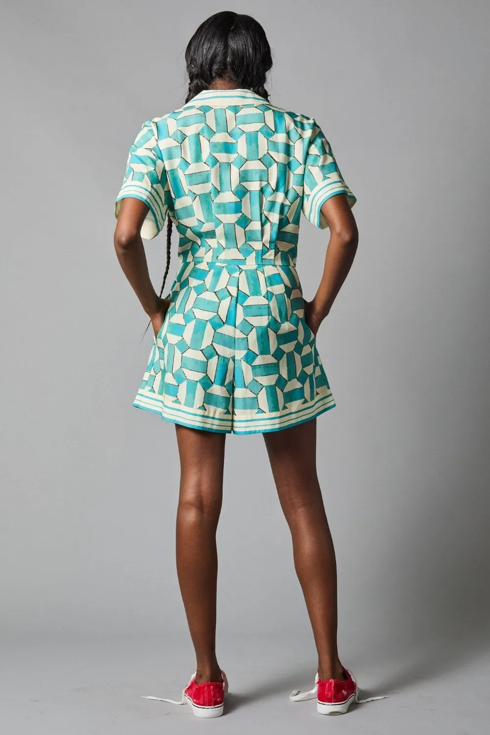 Shirtwaist Romper sold by Hope for Flowers product image thumbnail 3