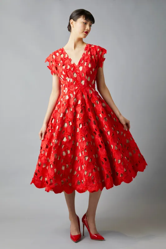 Cut Work Frock sold by Hope for Flowers