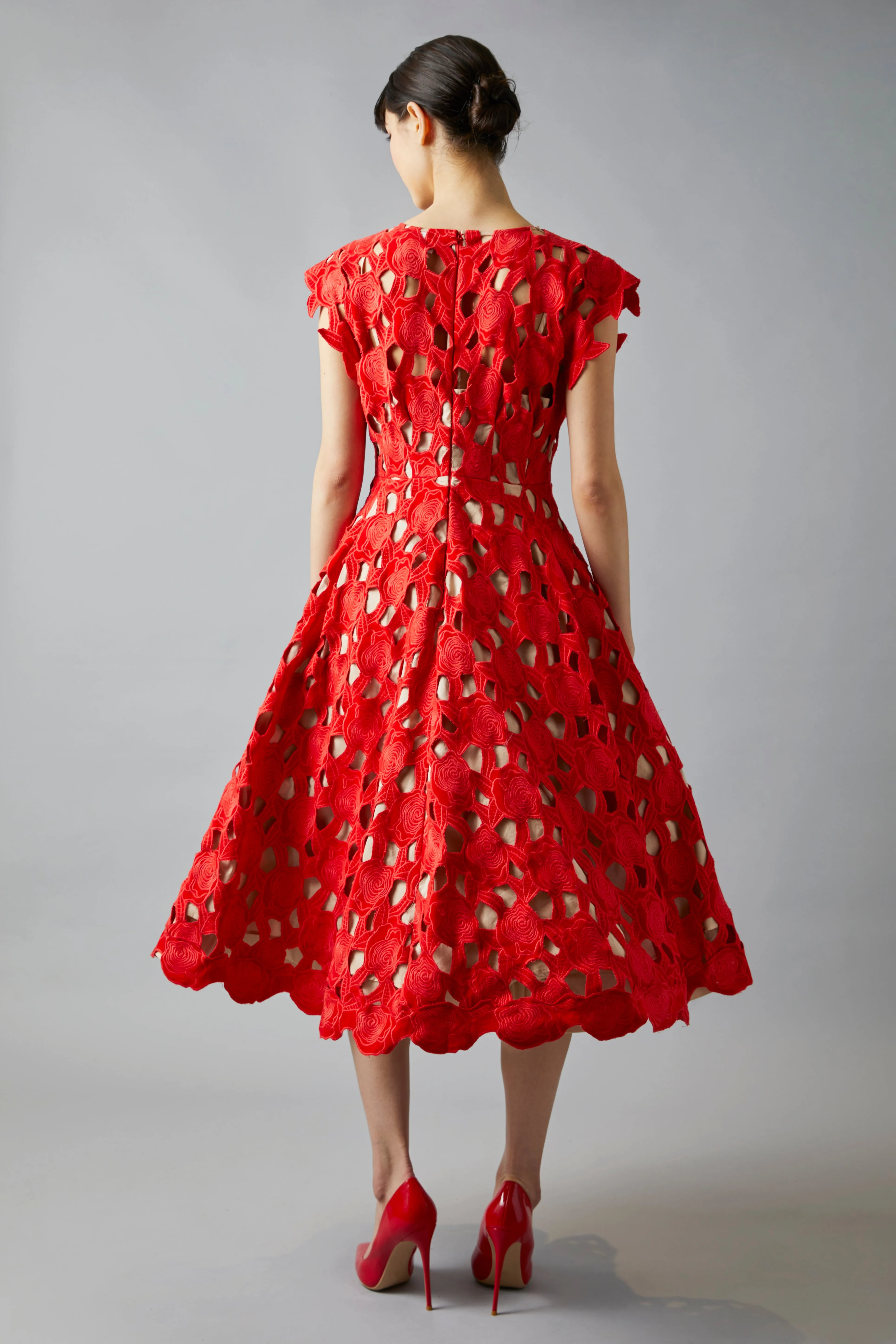 Cut Work Frock sold by Hope for Flowers product image thumbnail 2