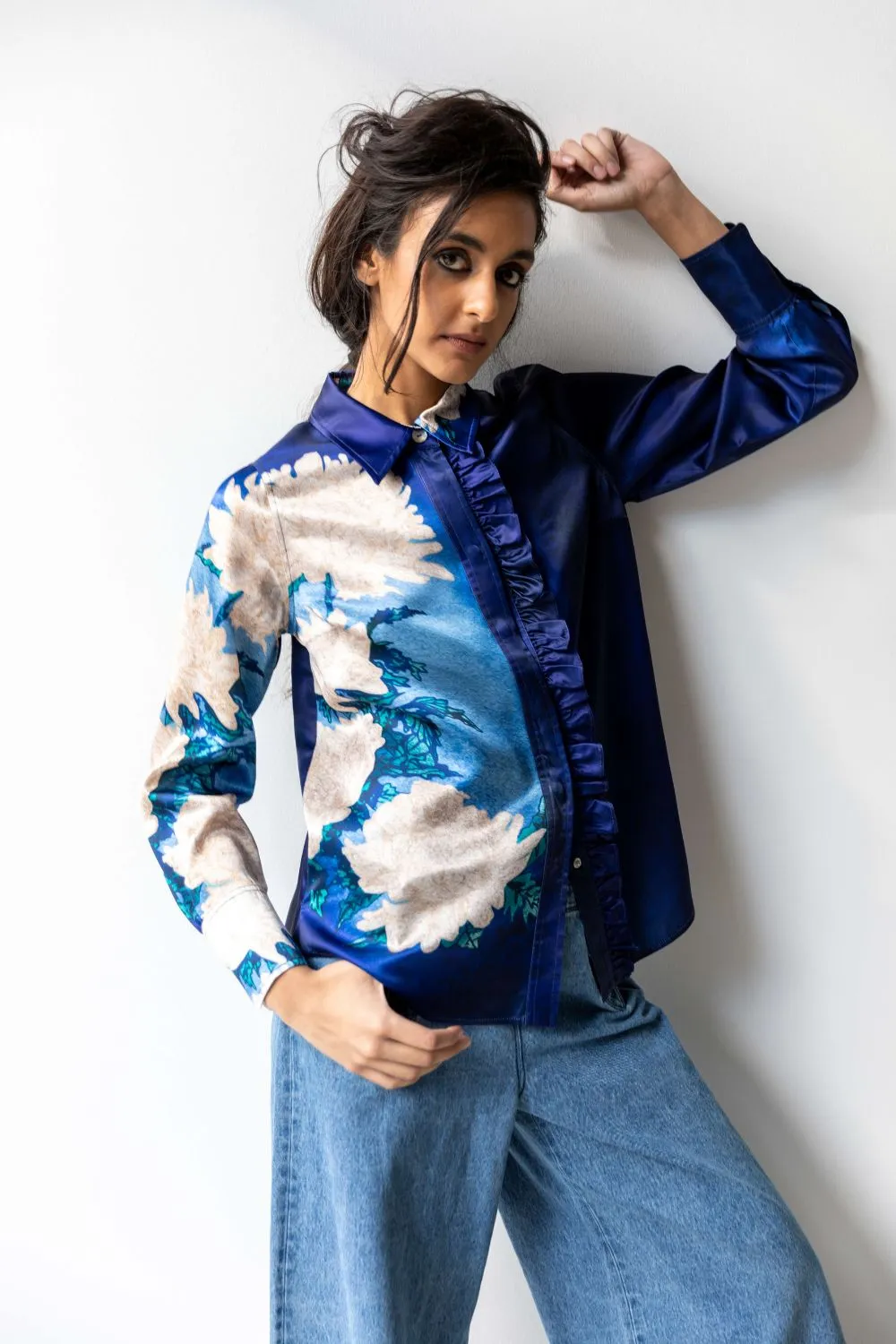 Frilled Button Down sold by Hope for Flowers product image thumbnail 2