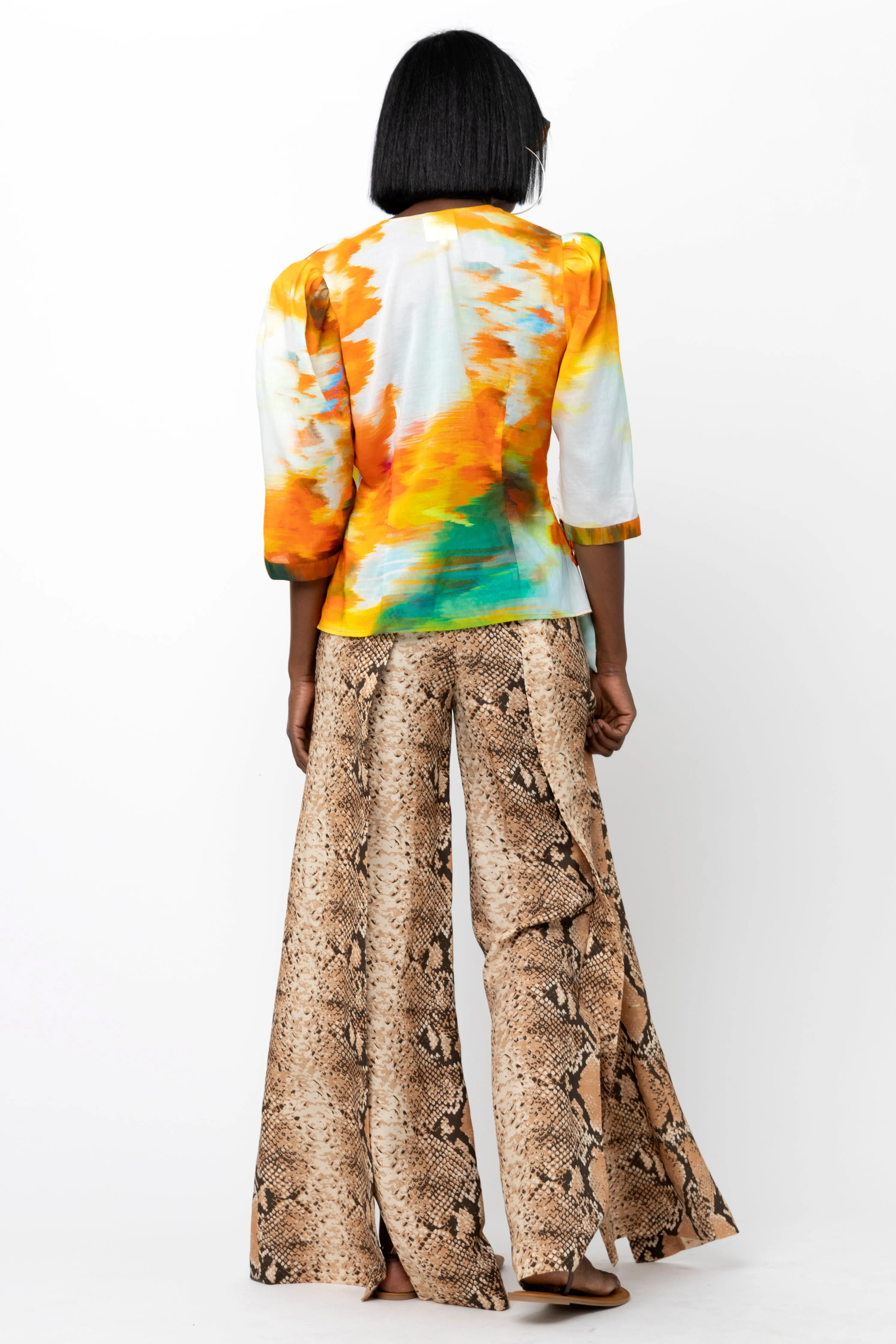 Front Slit Palazzo sold by Hope for Flowers product image thumbnail 2