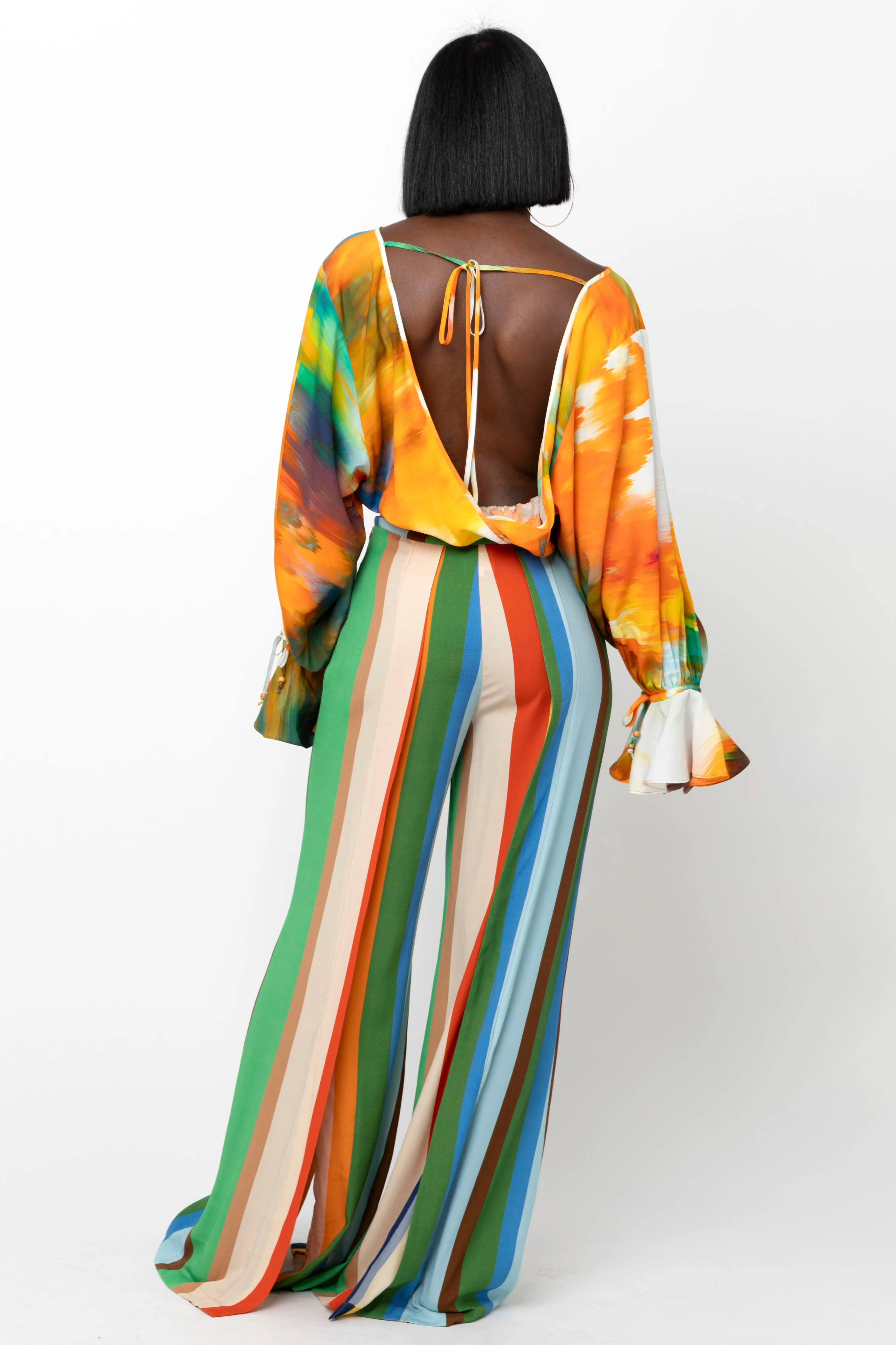Front Slit Palazzo sold by Hope for Flowers product image thumbnail 2