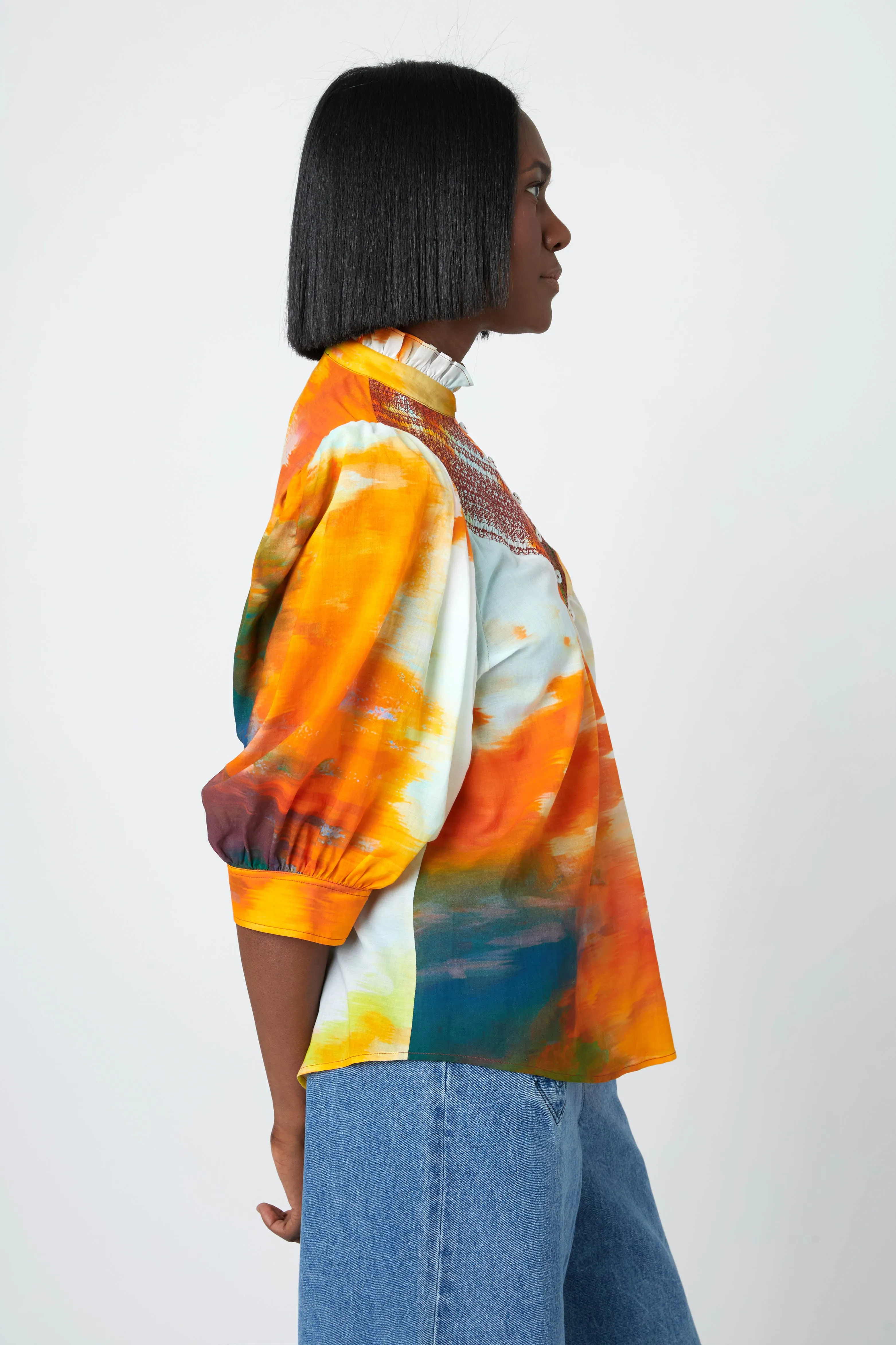 Smocked Shirt sold by Hope for Flowers product image thumbnail 2