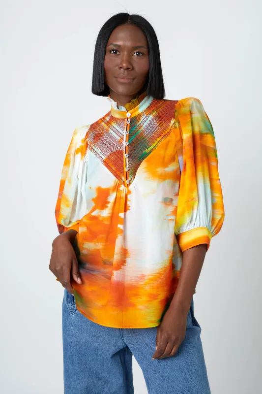 Smocked Shirt sold by Hope for Flowers