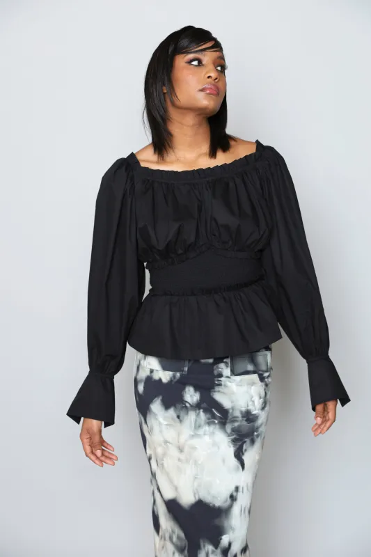 Shirred Bodice Blouse sold by Hope for Flowers